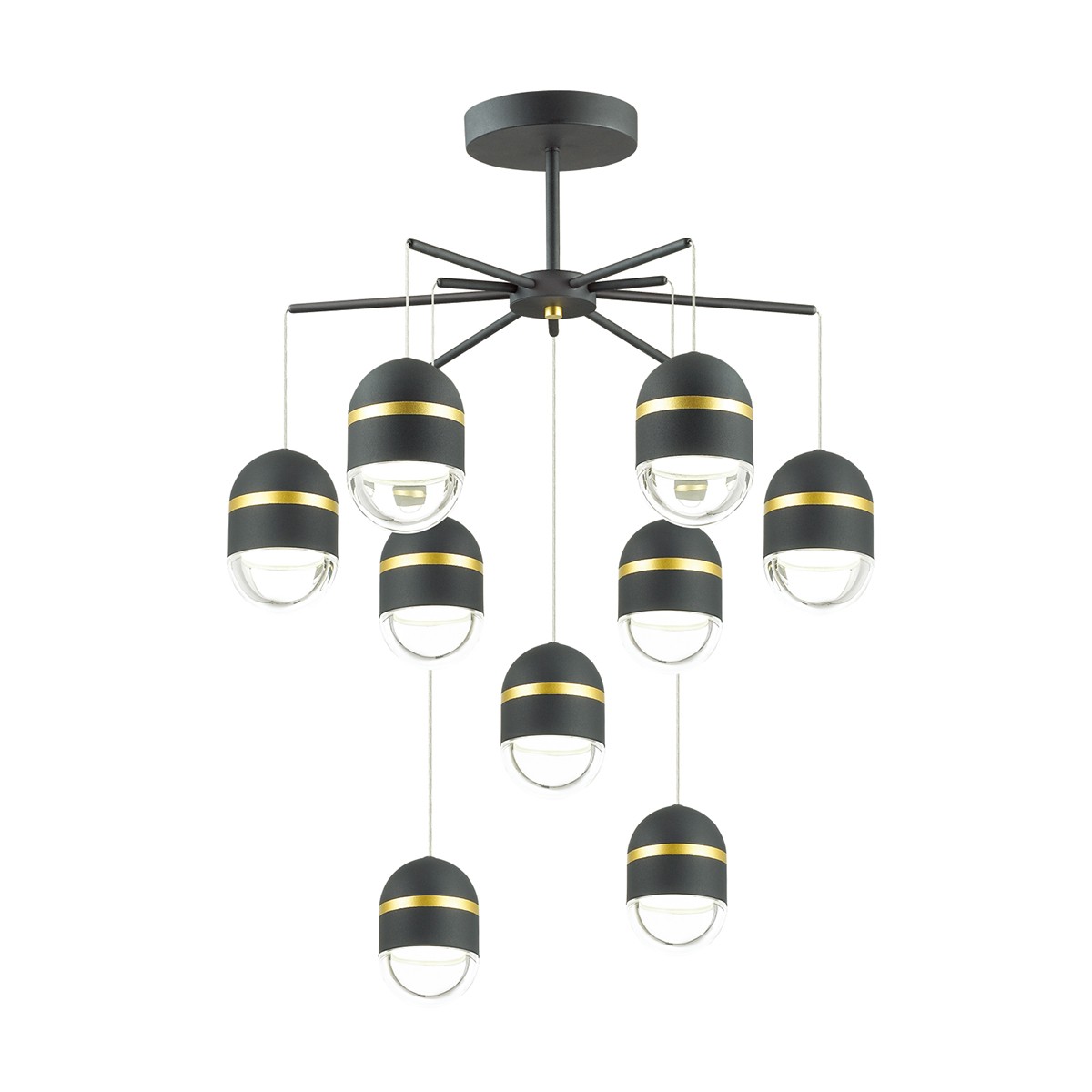 Потолочная люстра Odeon Light Minion 4118/45CL