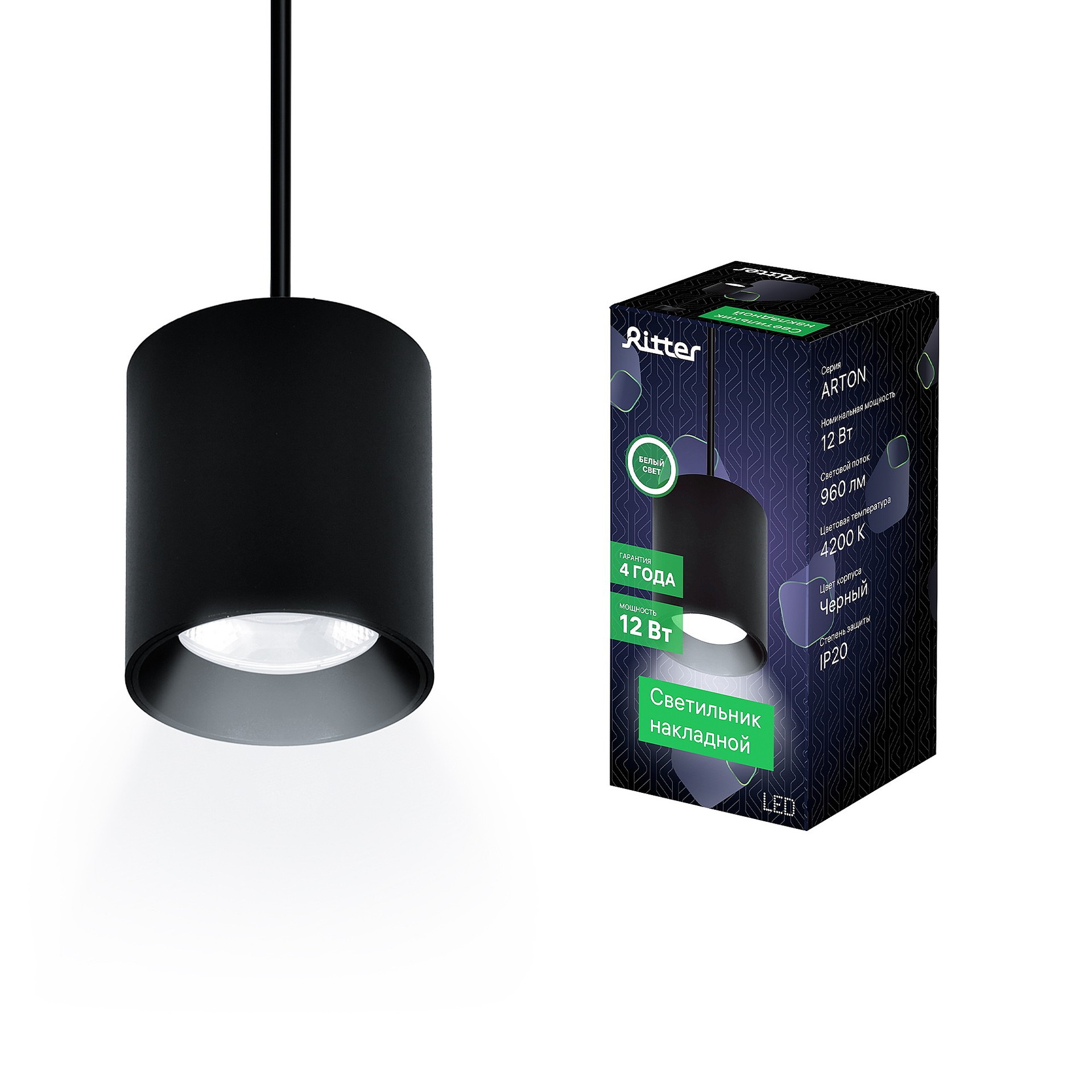 Светильник подвесной Ritter Arton 59985 2