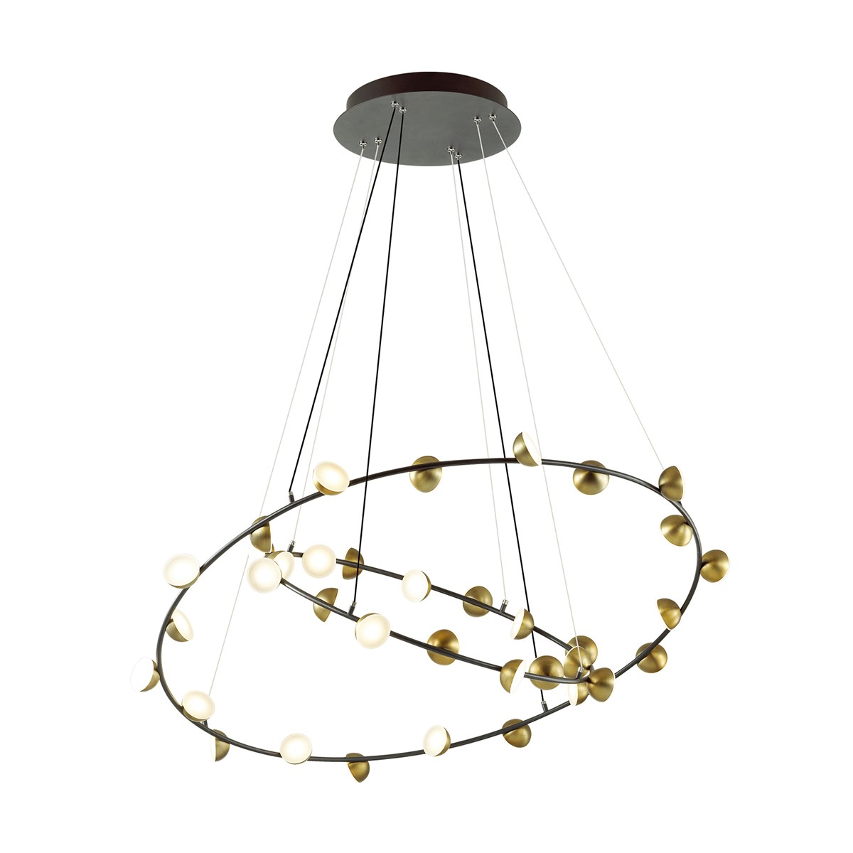 Подвесная светодиодная люстра Verica Odeon Light 4156/99L