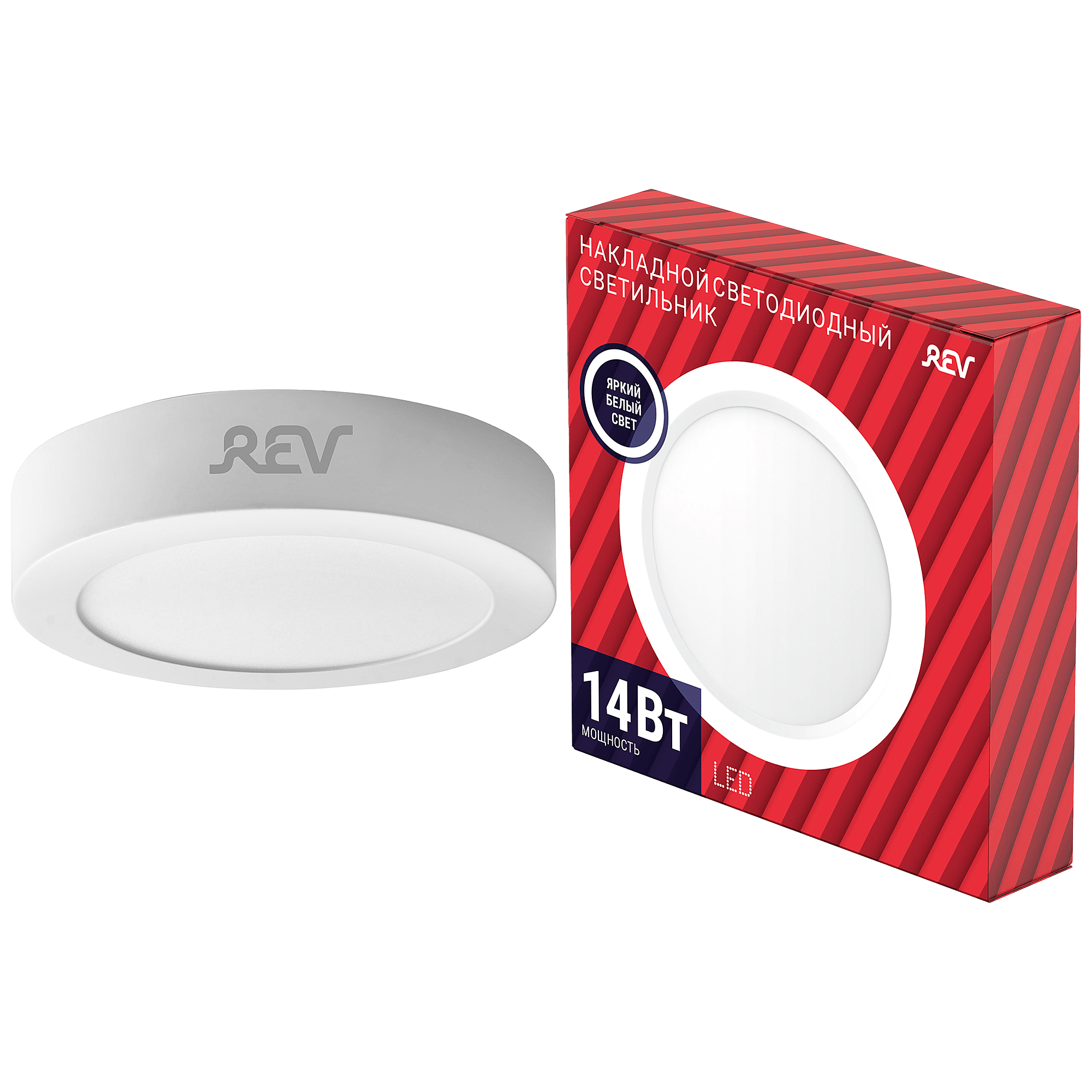 Светильник потолочный REV Round 28904 3