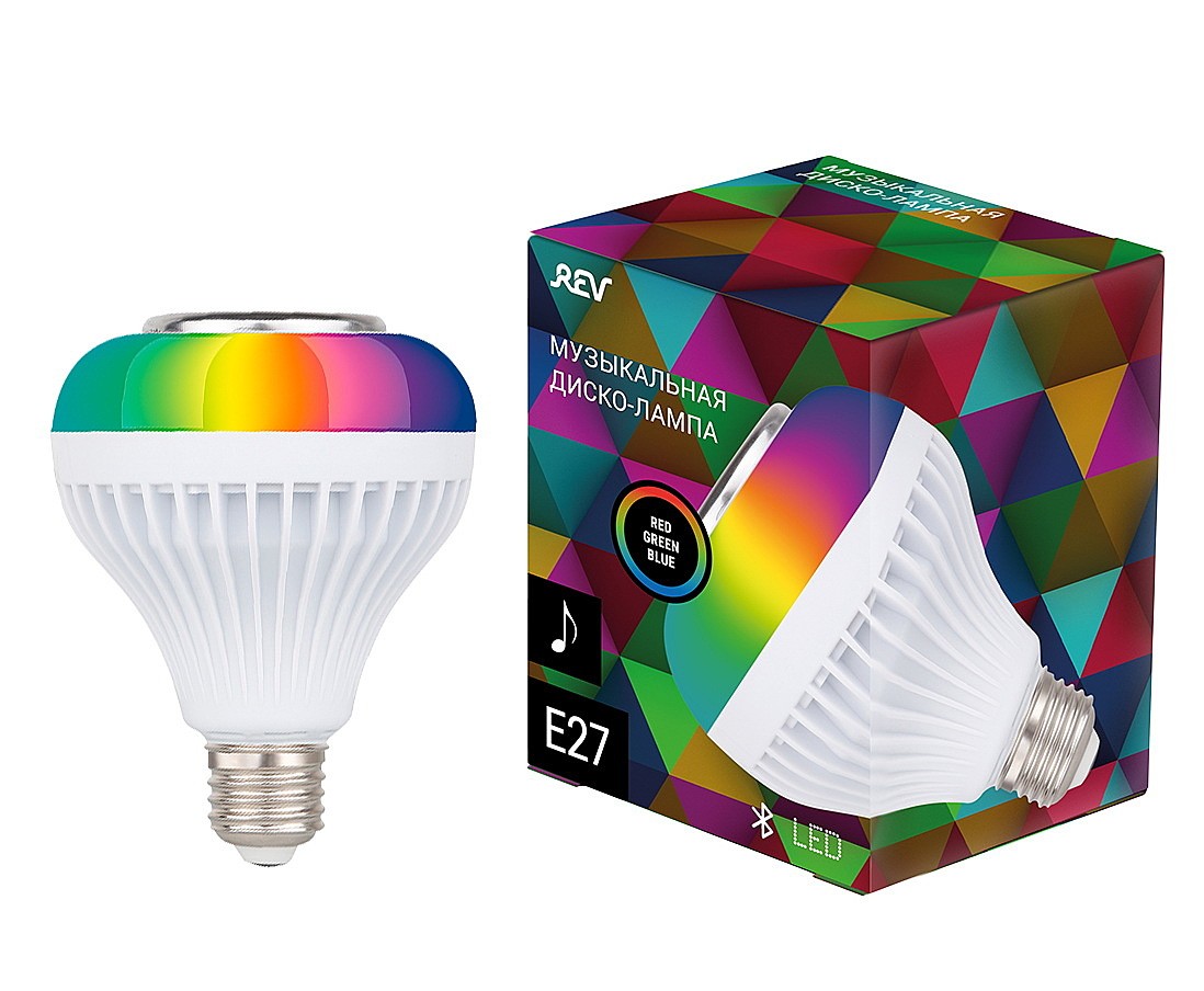 Музыкальная диско-лампа REV Disco 32599 4