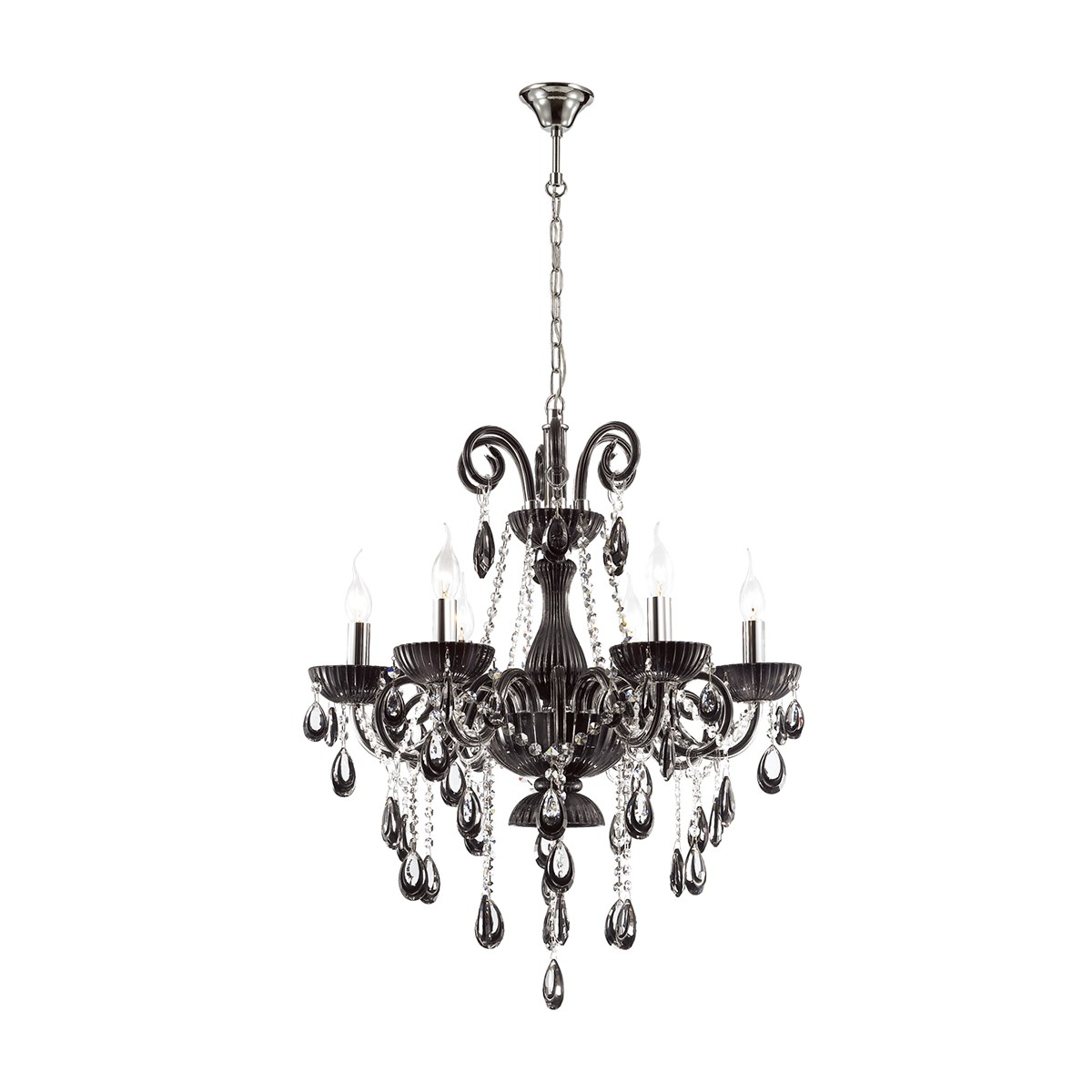 Подвесная хрустальная люстра Ines Odeon Light 4189/6