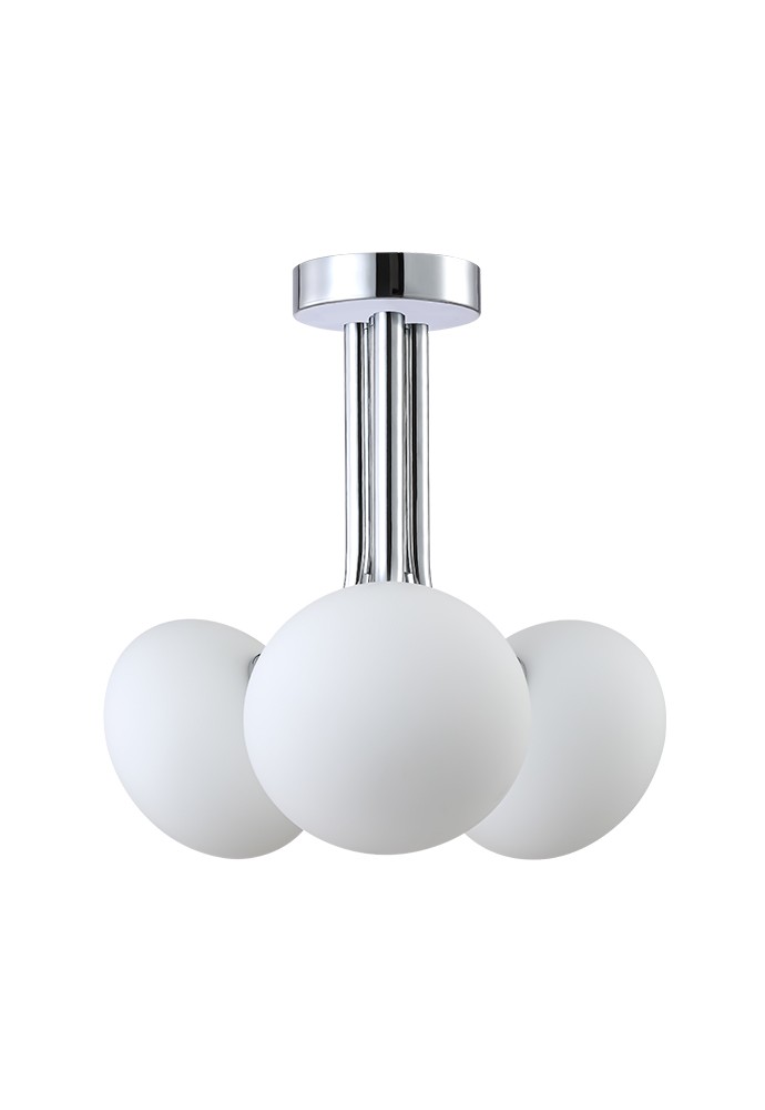 Люстра на штанге Crystal Lux Alicia ALICIA SP3 CHROME/WHITE