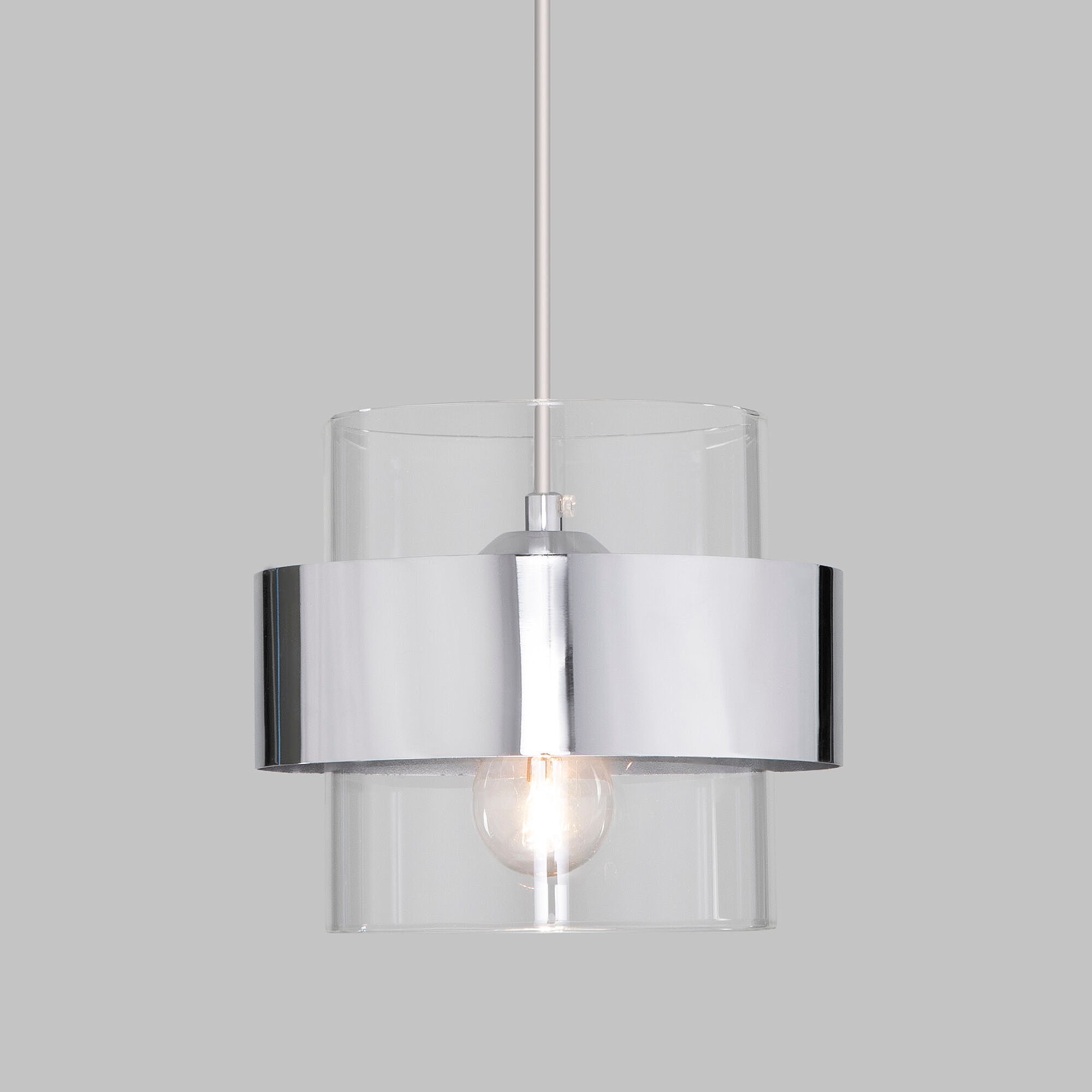 Светильник подвесной Eurosvet Arcada 50243/1 хром