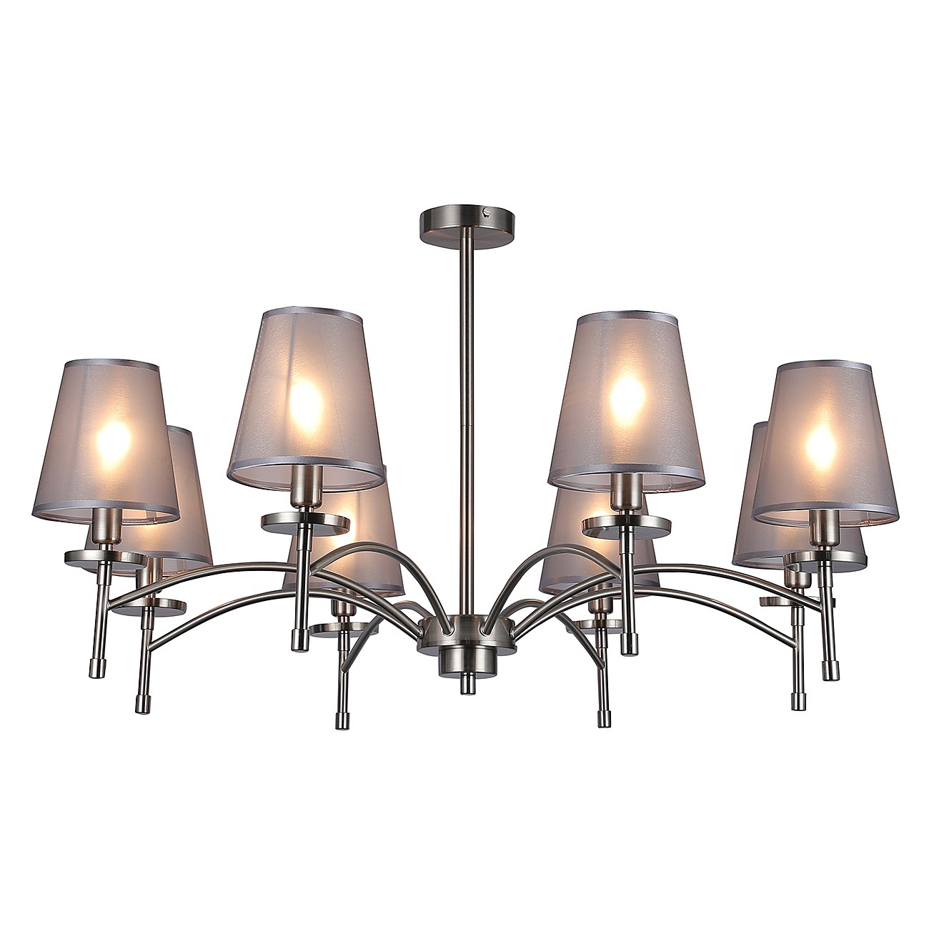 Потолочная люстра Escada Faith 694/8PL Nickel