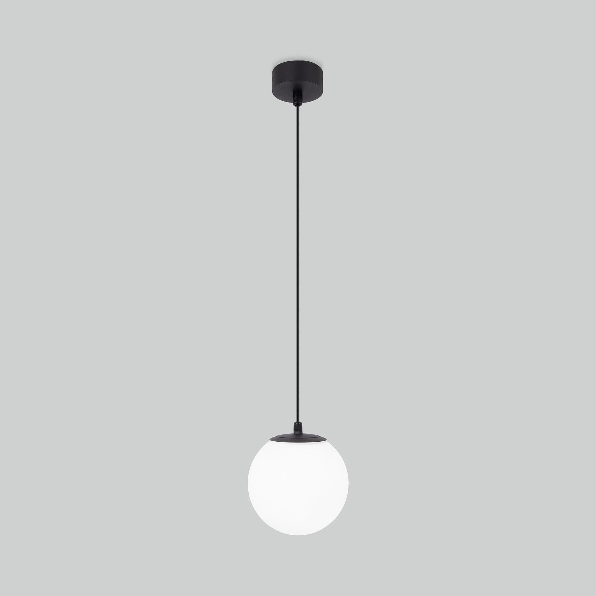 Уличный подвесной светильник Elektrostandard Sfera Sfera H черный D150 (35158/H)