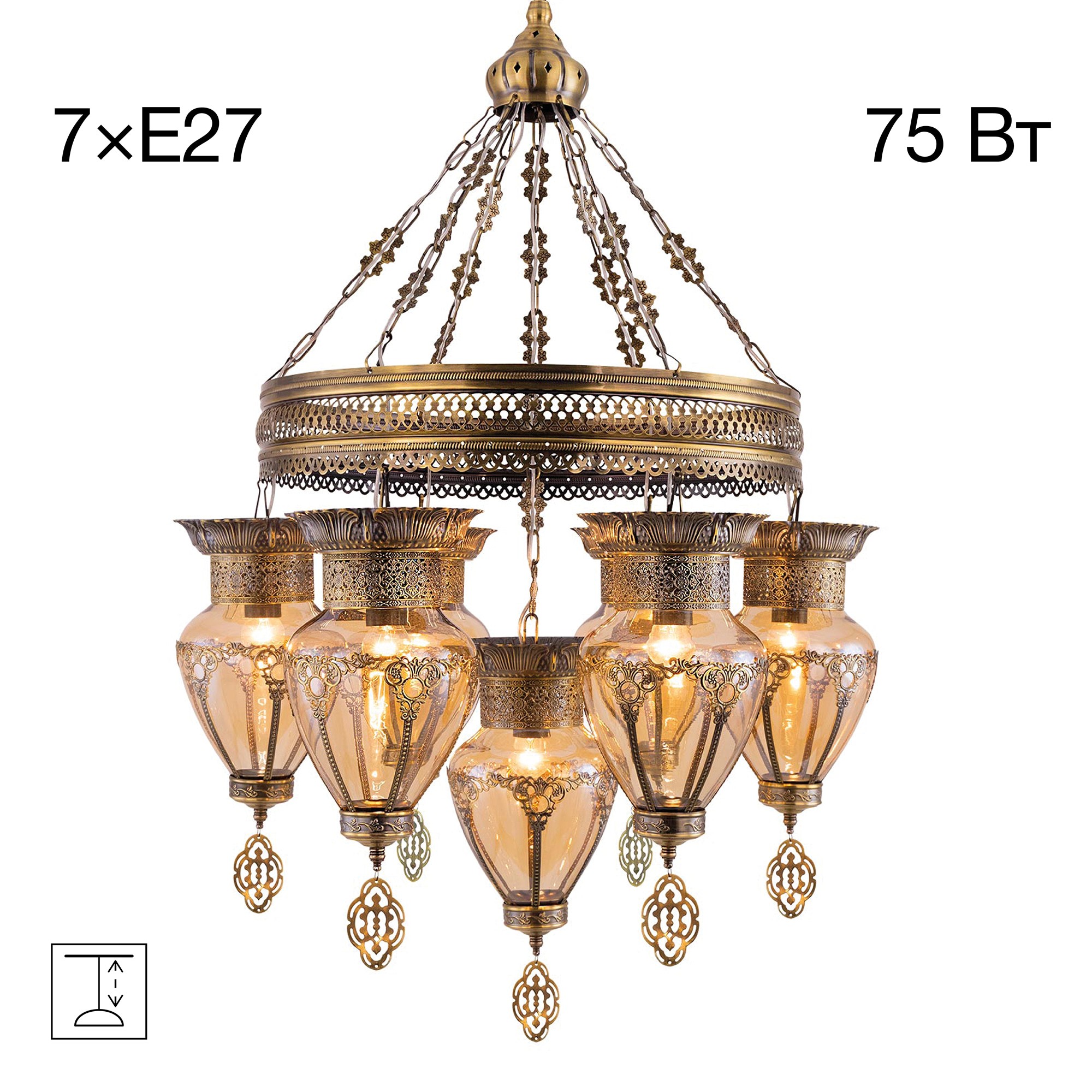 Подвесная люстра Citilux Каир CL419263