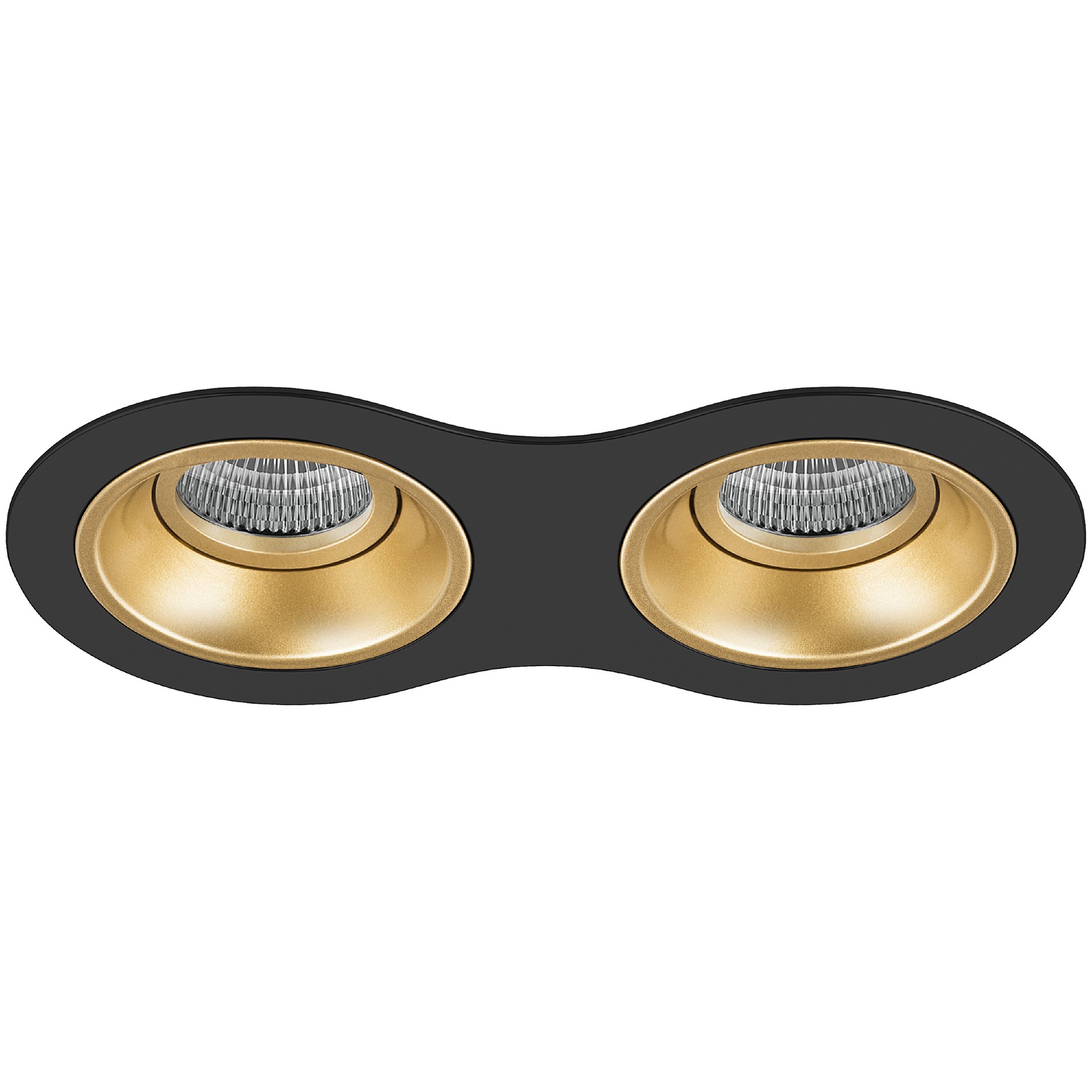 Комплект из светильников и рамки Lightstar Domino D6270303