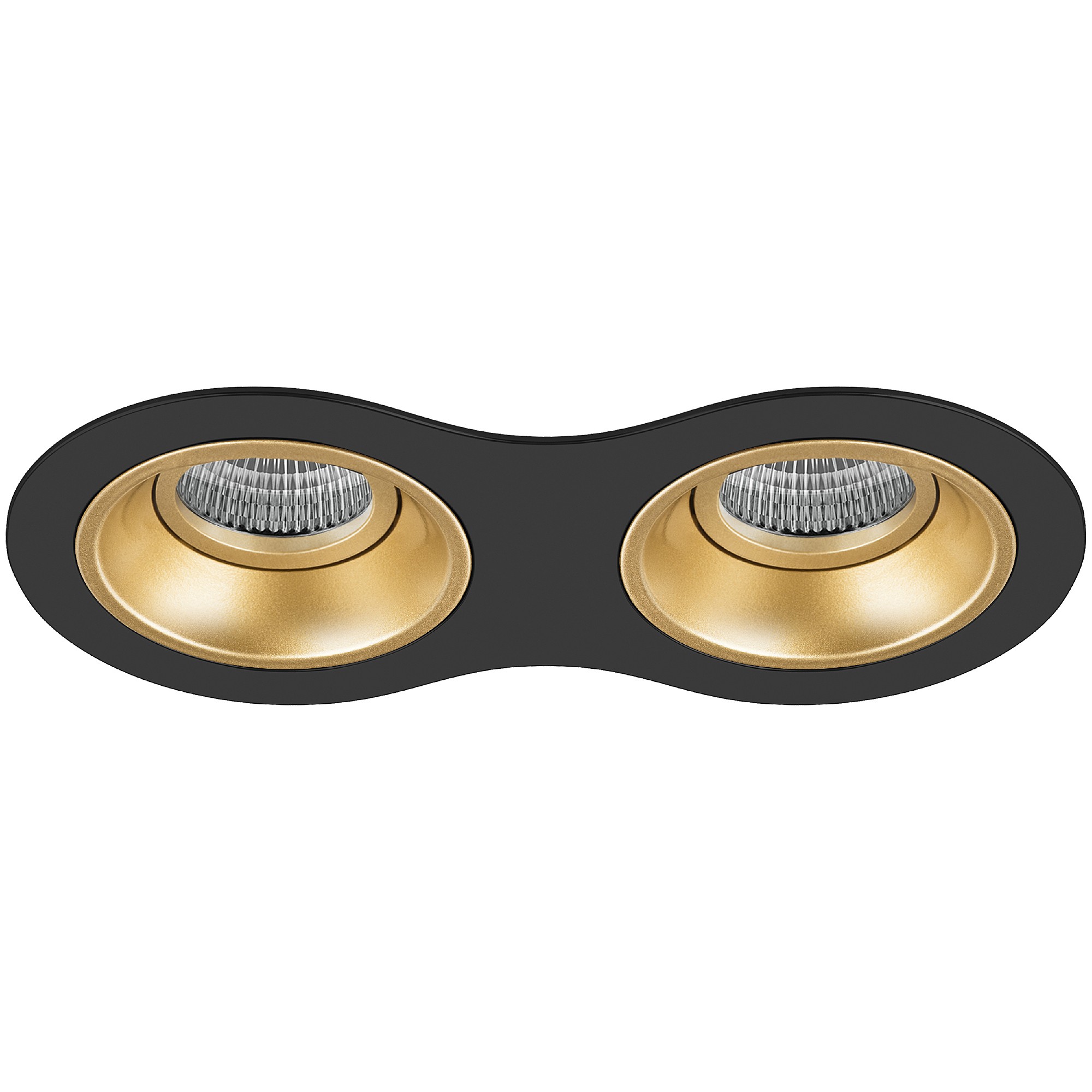 Комплект из светильников и рамки Lightstar Domino D6270303