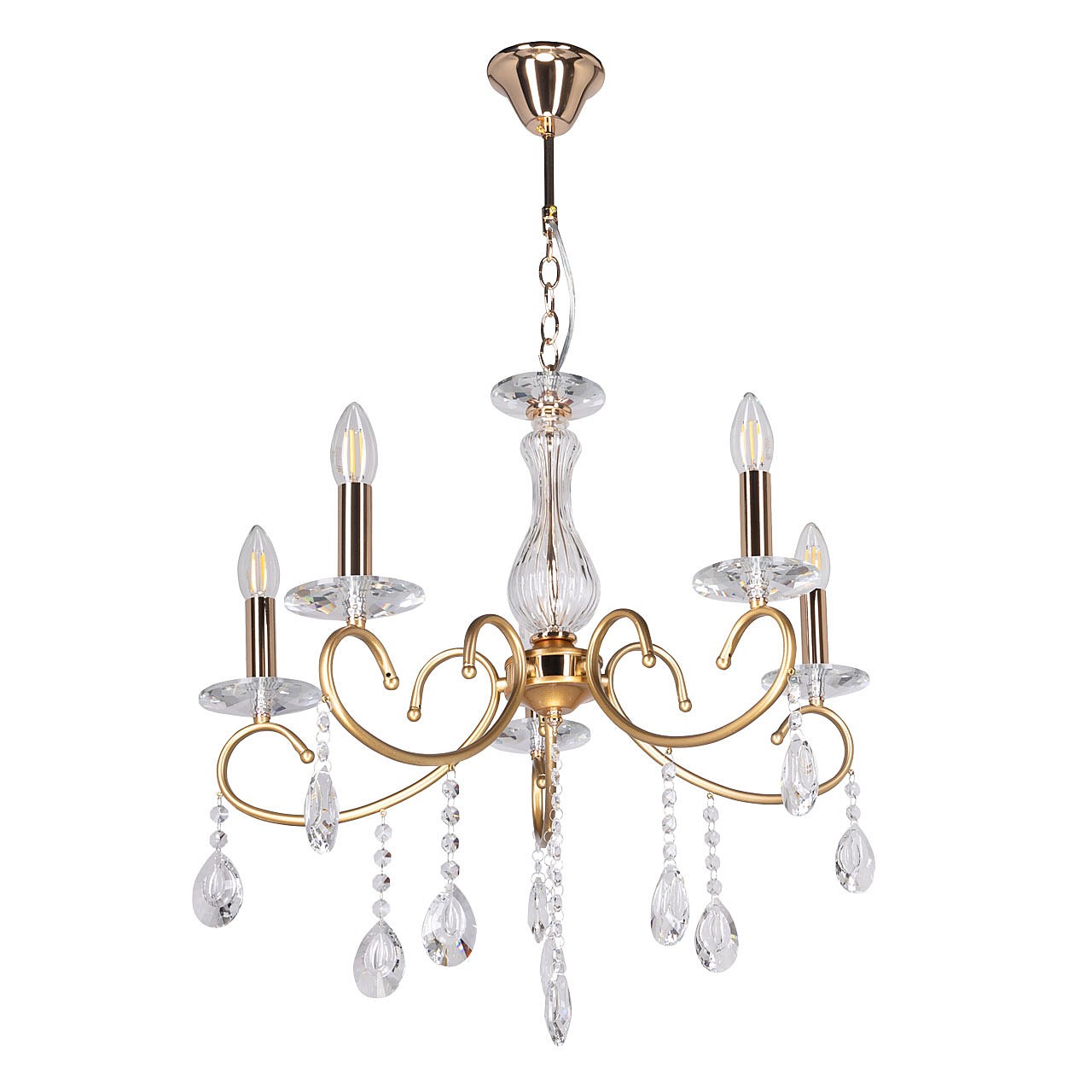 Подвесная люстра De Markt Свеча 683014905