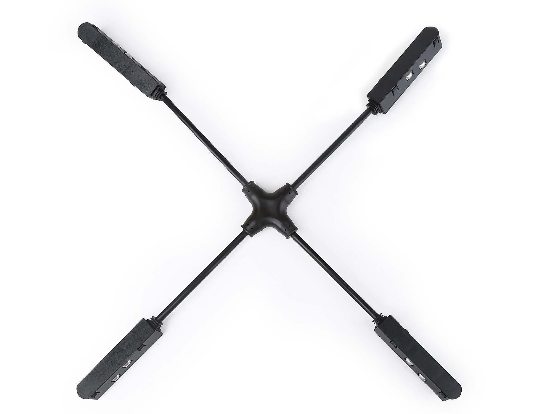 Коннектор питания гибкий х-образный для шинопровода Magnetic Ambrella Track System GL3639