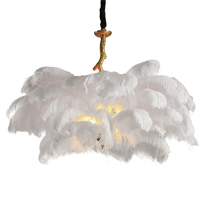 Подвесная люстра L'Arte Luce Luxury Feather Lamp L03408.02
