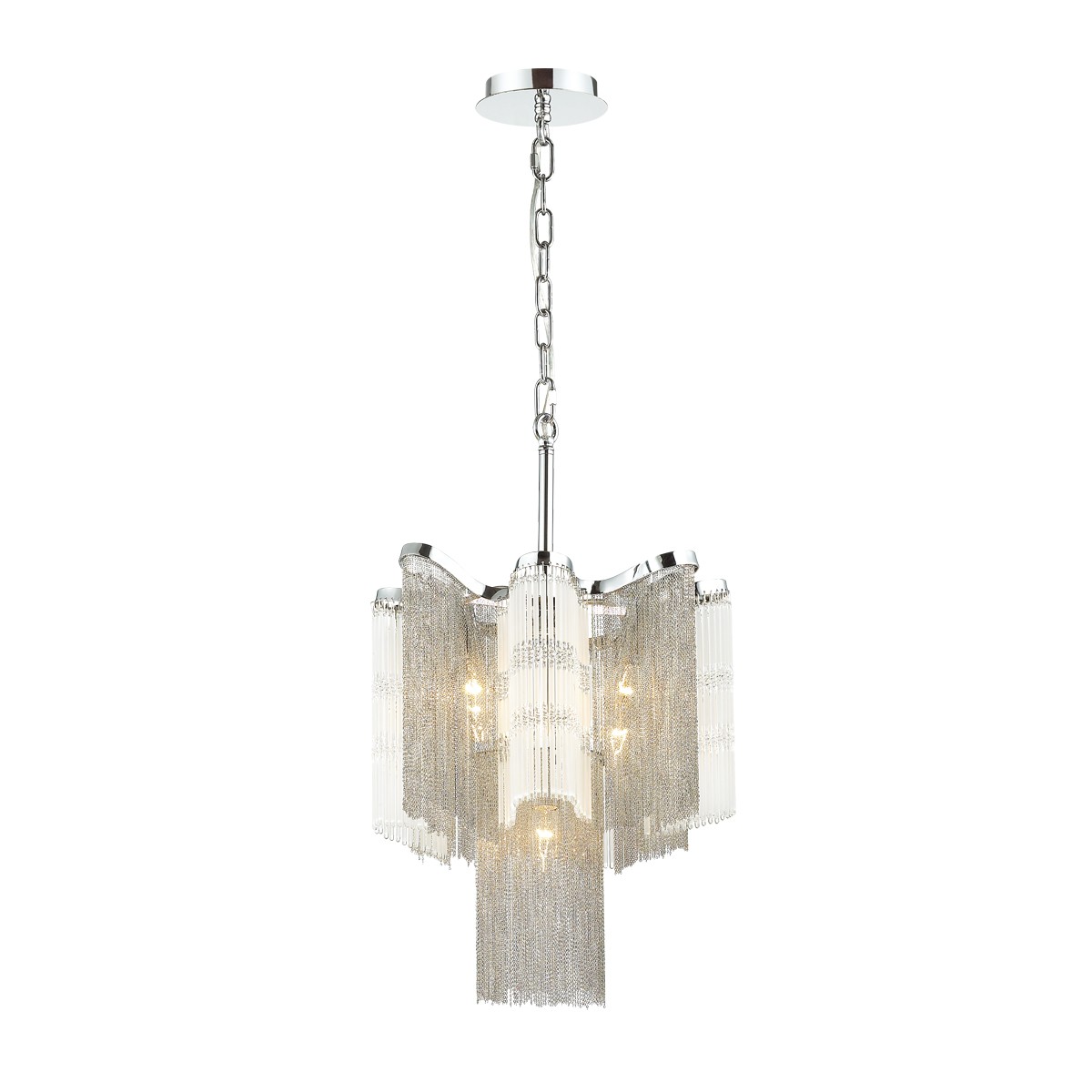 Подвесная хрустальная люстра Viva Odeon Light 4637/5