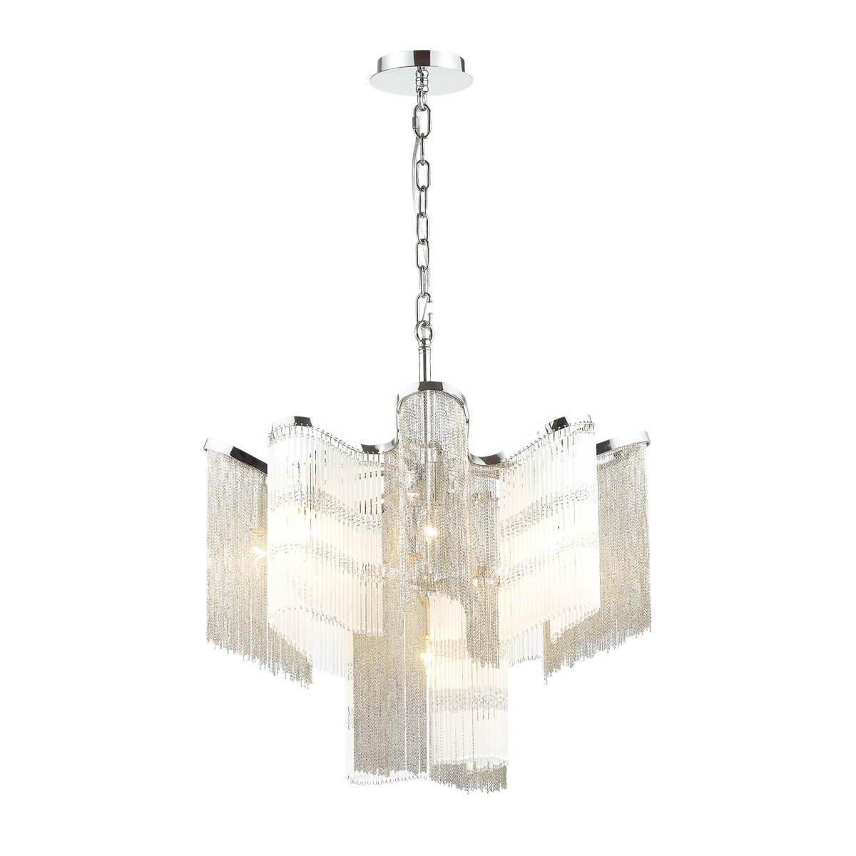 Подвесная хрустальная люстра Viva Odeon Light 4637/9