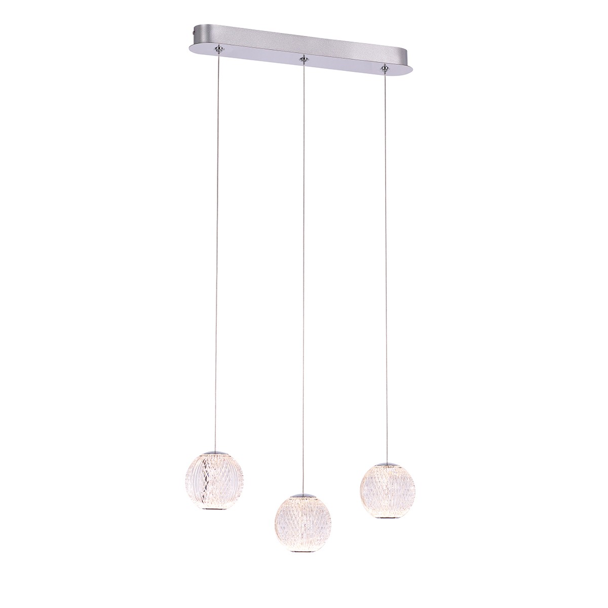 Светильник подвесной Delight Collection Elliot Diamante MD20001012-3B chrome