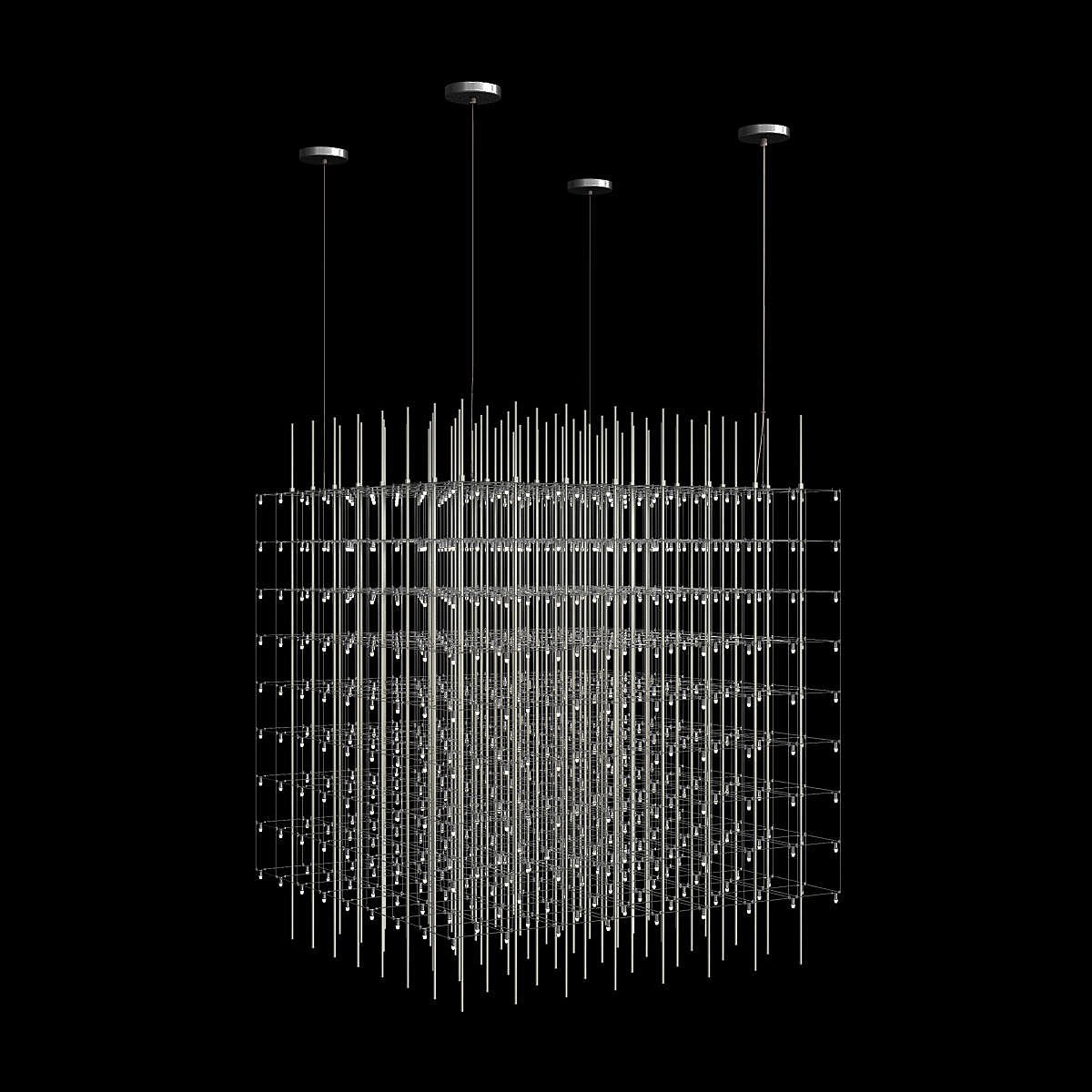 Подвесная люстра Loft It Crystal cube 10146/800