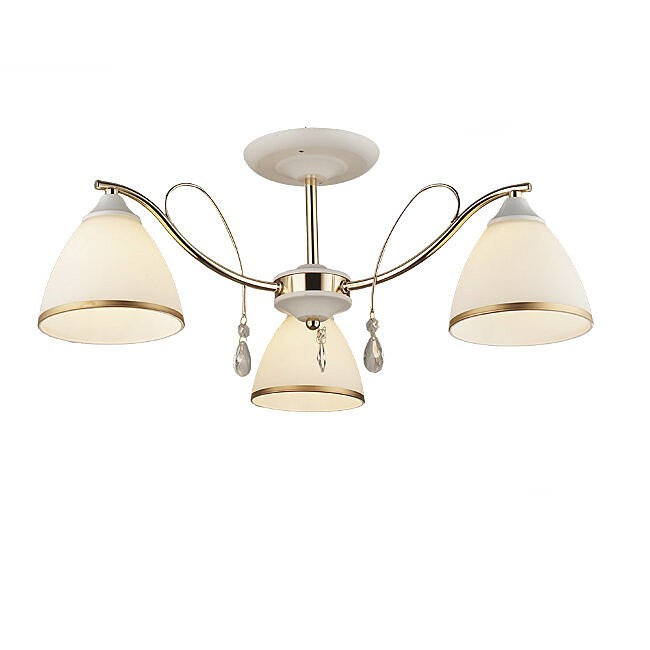 Потолочная люстра Wedo Light Dzintars WD3523/3C-WT-FGD-WT