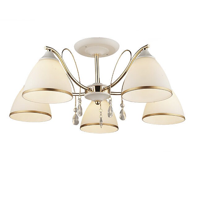 Потолочная люстра Wedo Light Dzintars WD3523/5C-WT-FGD-WT