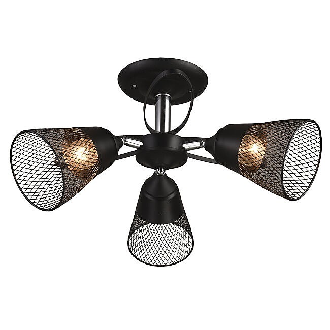 Потолочная люстра Wedo Light Berat WD3525/3C-BK-CR-BK