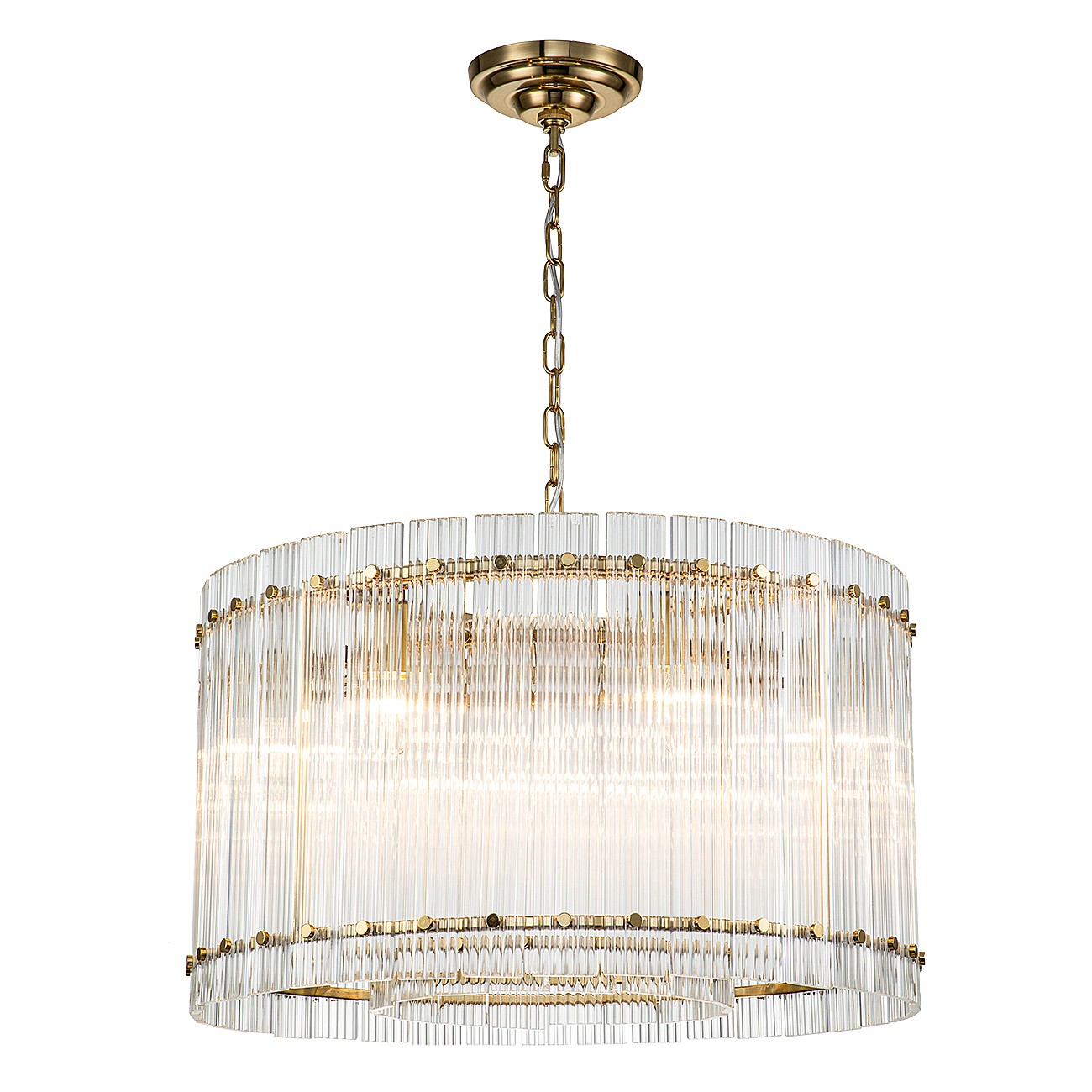 Подвесная люстра Indigo Venera 12024/6P Brass V000304