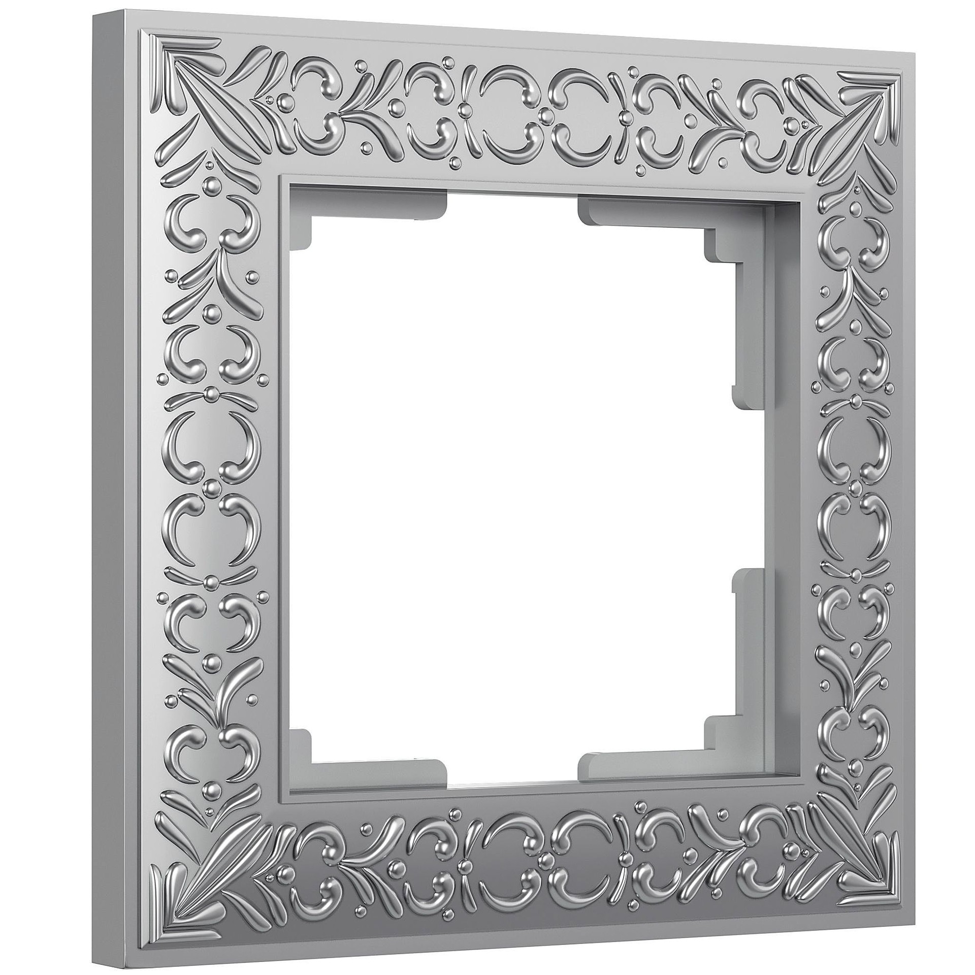 Рамка Werkel W0011522/ Рамка на 1 пост Antik (матовый хром)