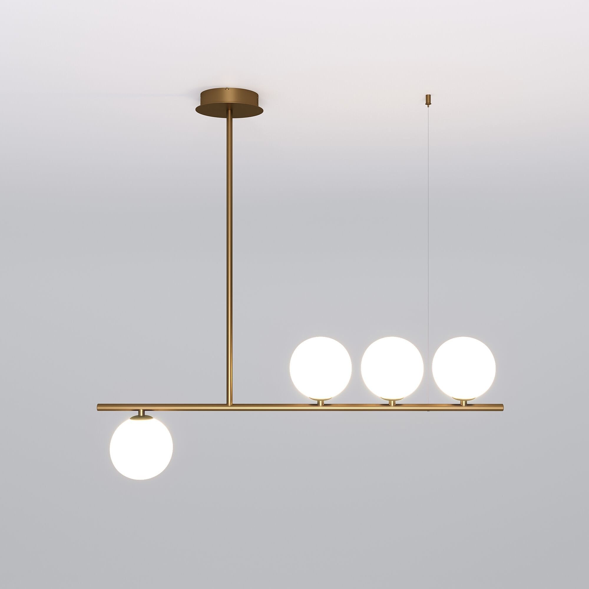 Светильник подвесной Eurosvet Fredo 70136/4 латунь