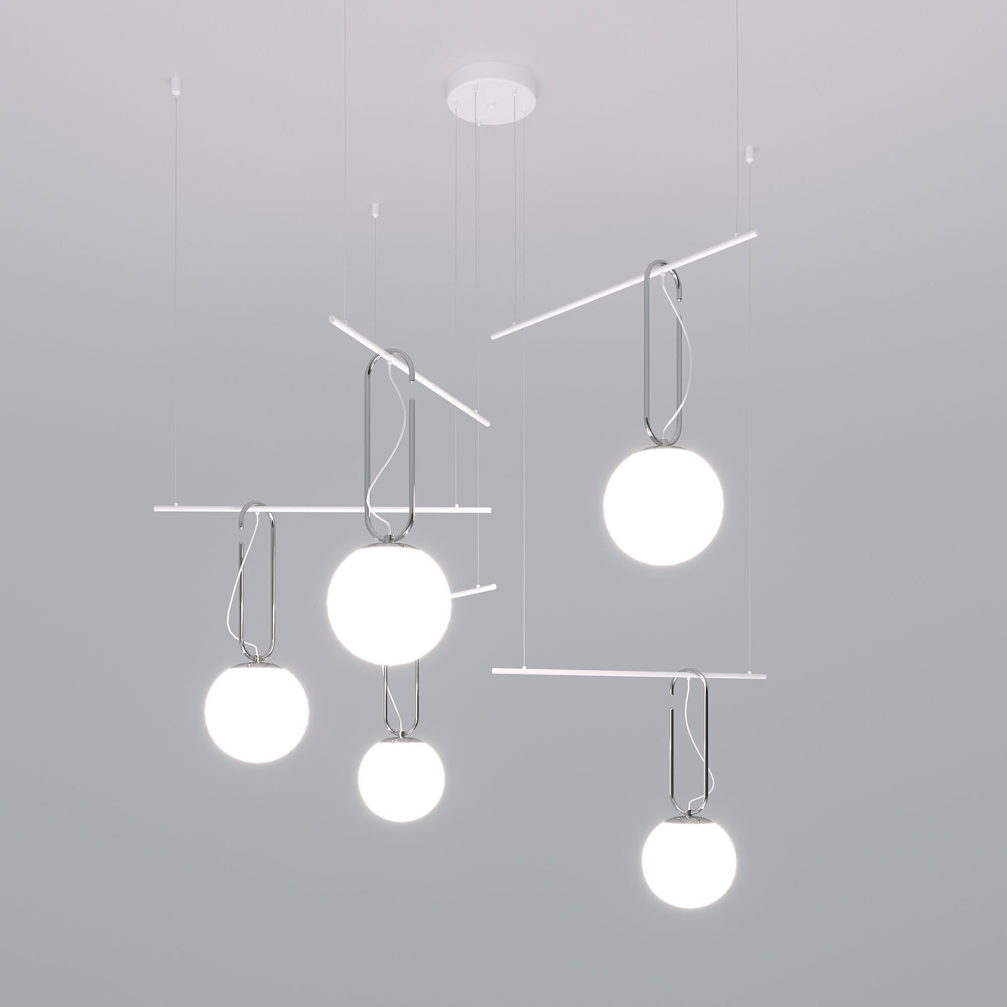 Светильник подвесной Eurosvet Riche 70143/5 белый