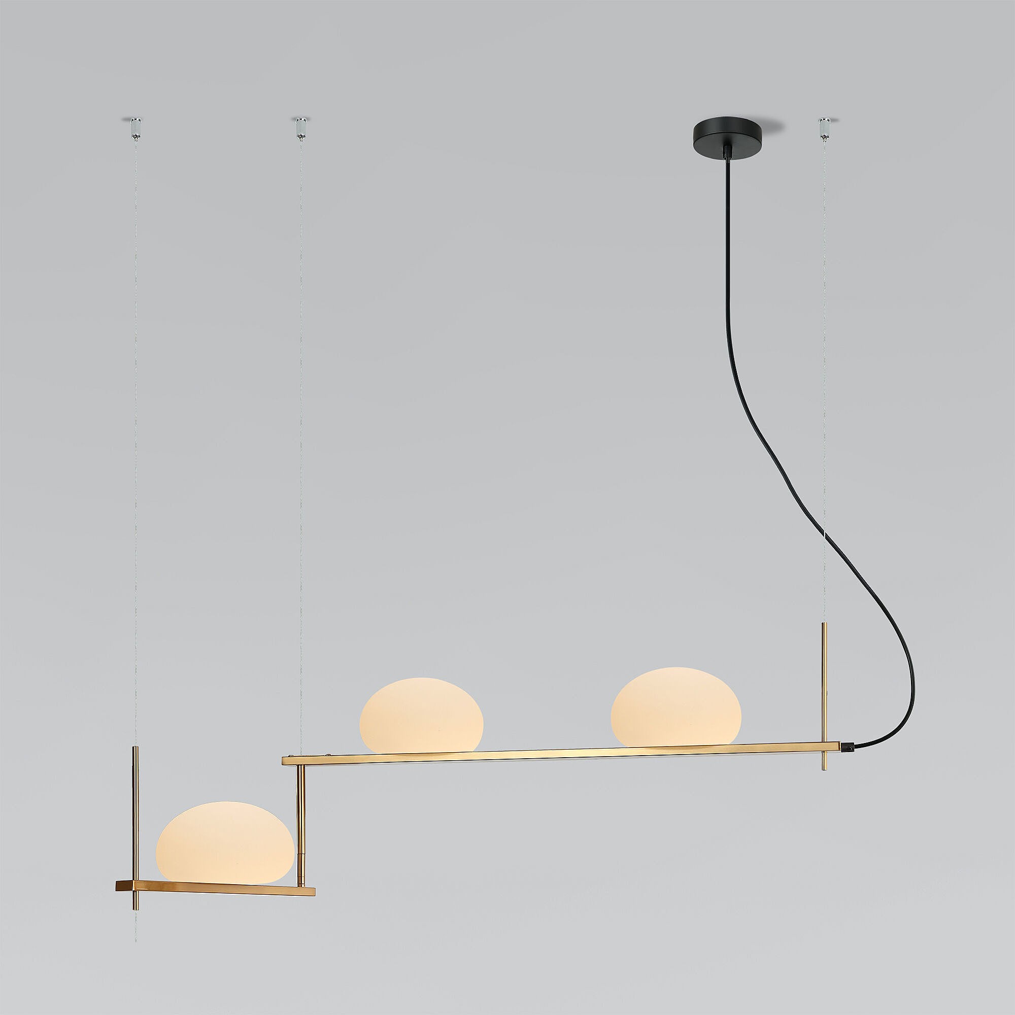 Светильник подвесной Eurosvet Stair 70145/3 латунь