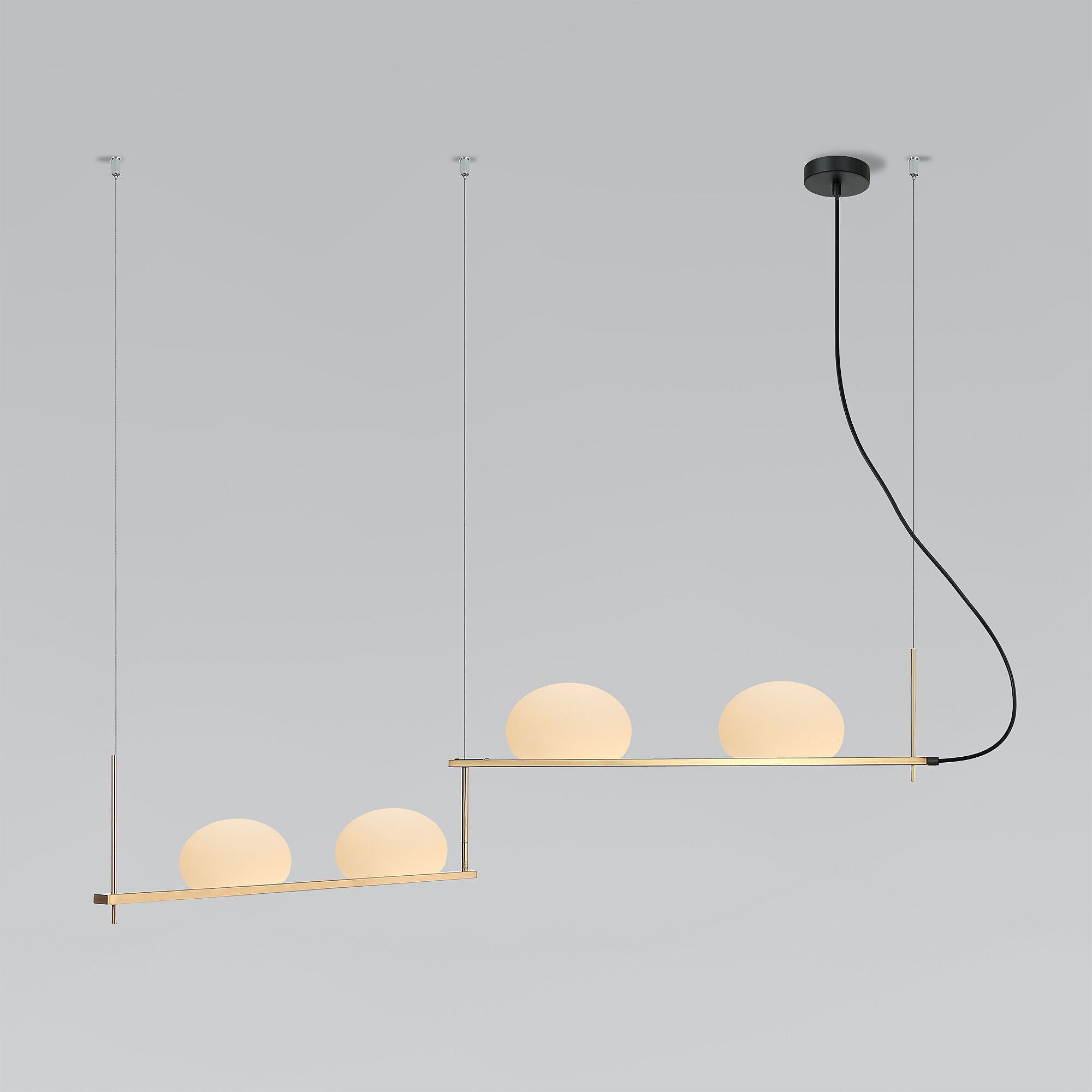 Светильник подвесной Eurosvet Stair 70145/4 латунь