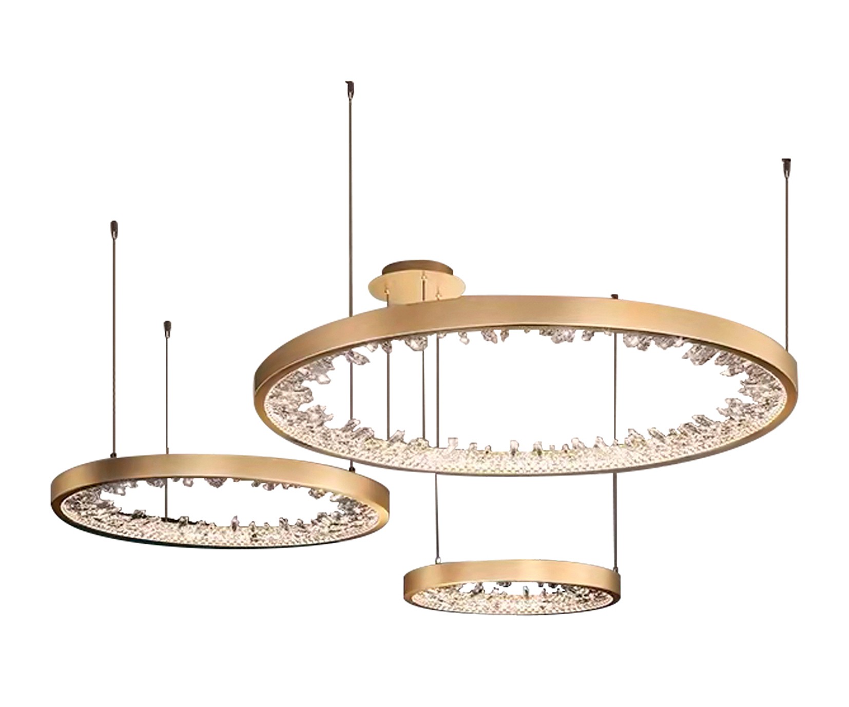 Подвесная люстра KINK Light Рами 07668-80+60+40,36