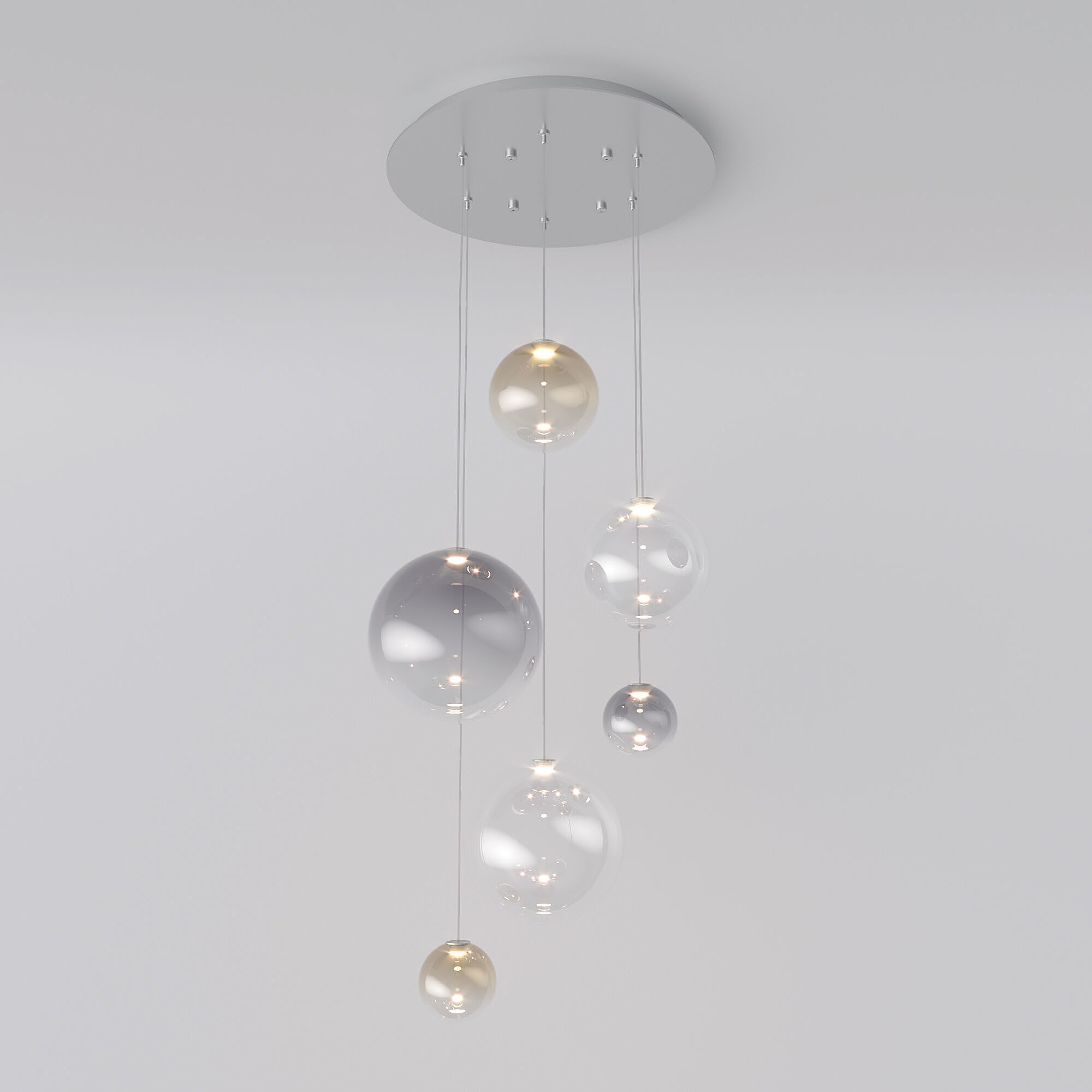 Светильник подвесной Eurosvet Wonder 50230 LED хром