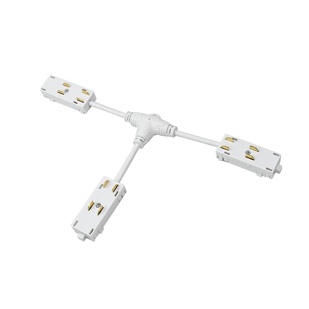 Гибкий Т-коннектор трека SMART Denkirs TR2115-WH