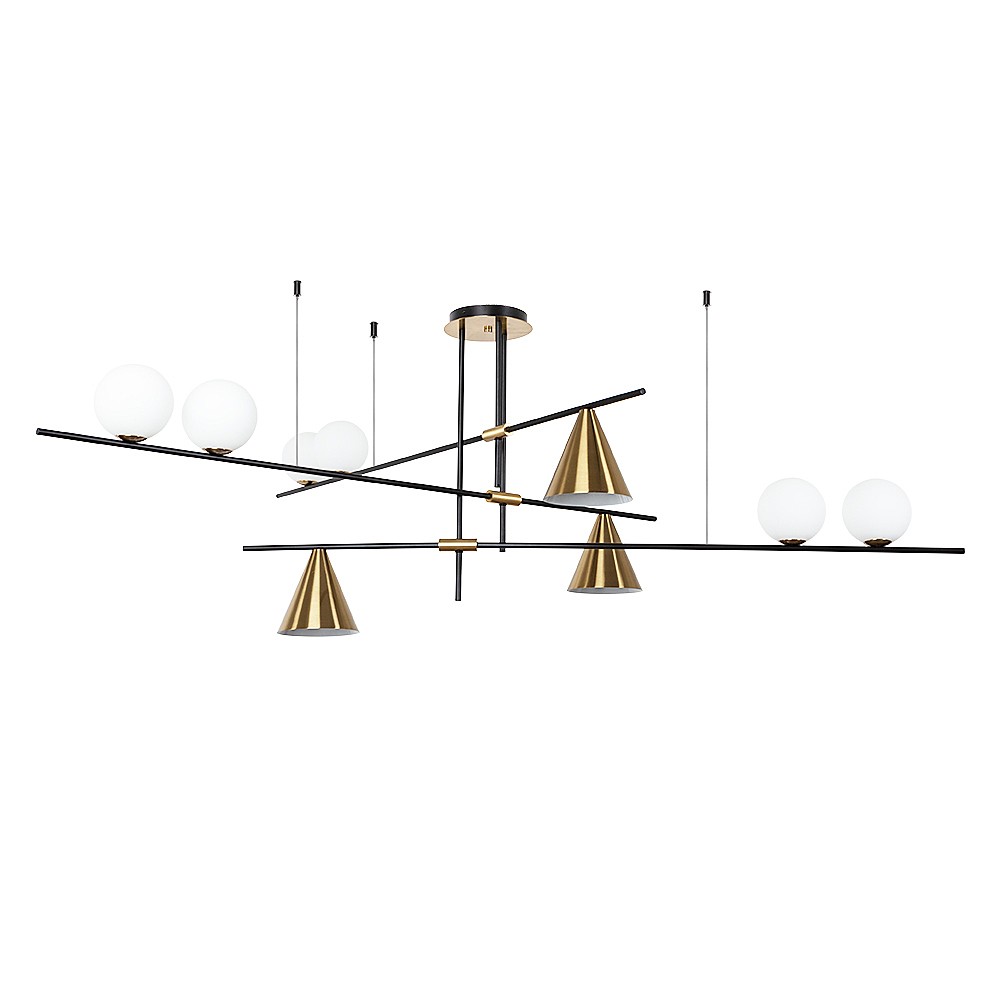 Потолочная люстра Arte Lamp Jacob A7029PL-9BK