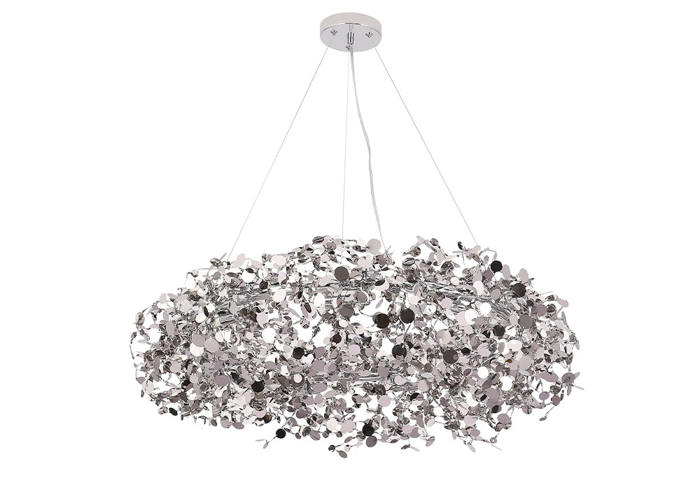 Подвесная люстра Crystal Lux Garden GARDEN SP16 D800 CHROME