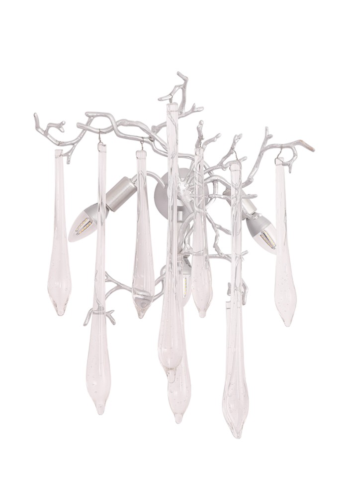 Настенное бра Crystal Lux Reina REINA AP3 SILVER PATINA