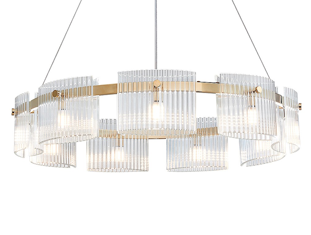 Подвесная люстра Newport 4530 4539/S gold