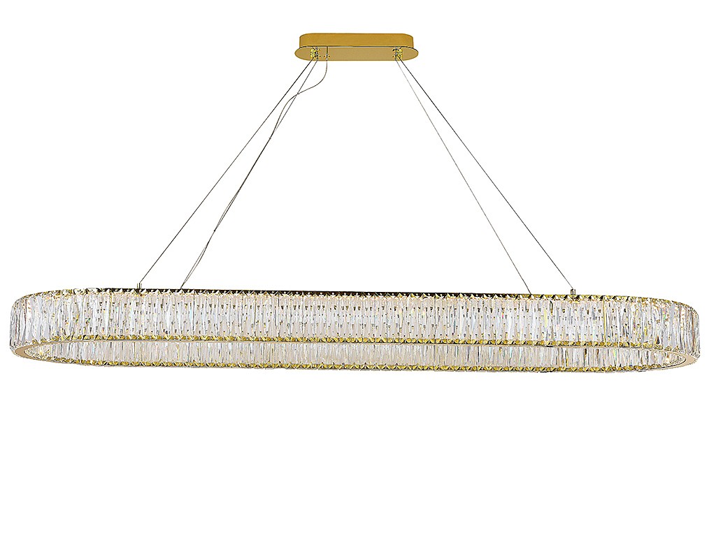 Подвесная люстра Newport 8240 8240/140 oval gold