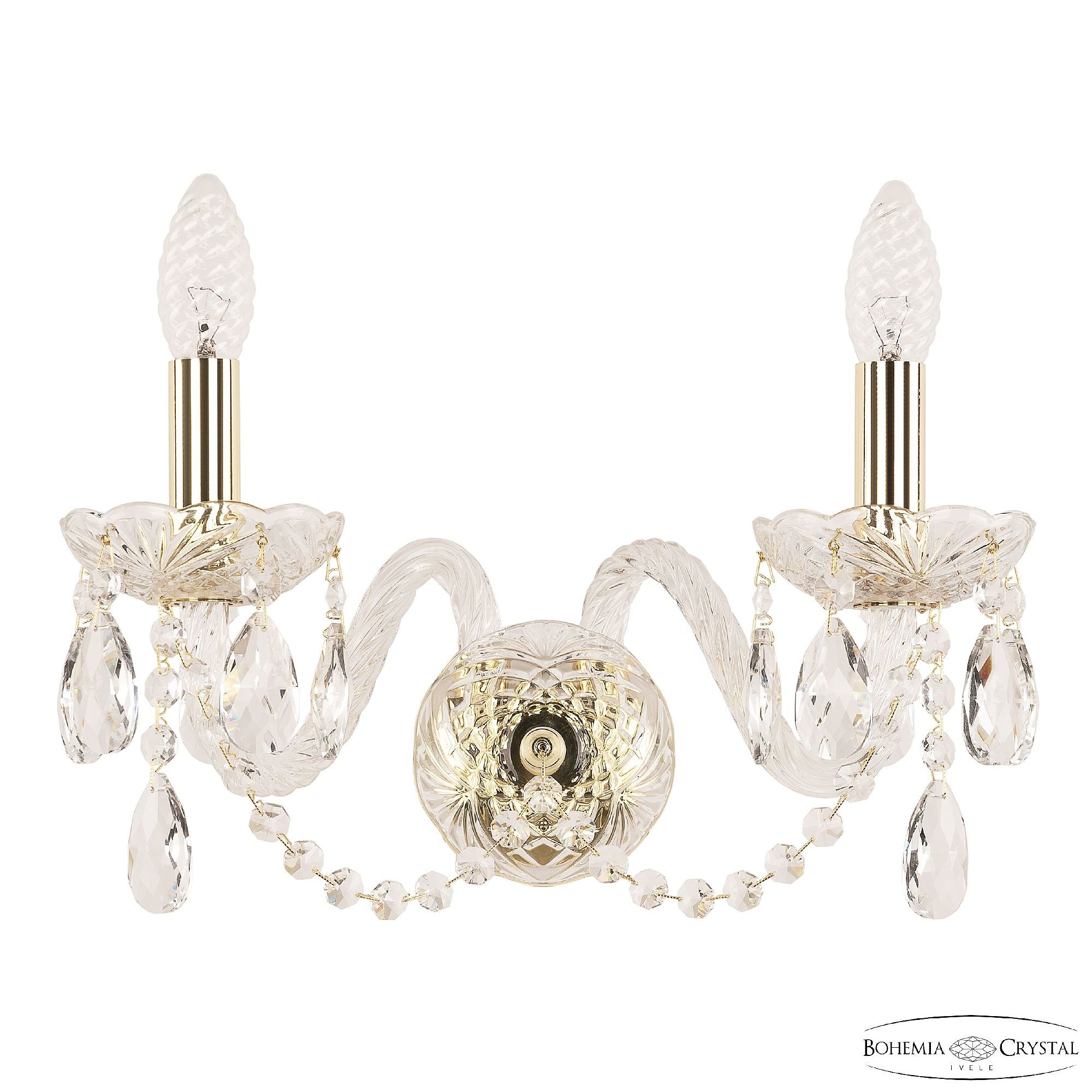 Настенное бра Bohemia 101 101B/2/165 G