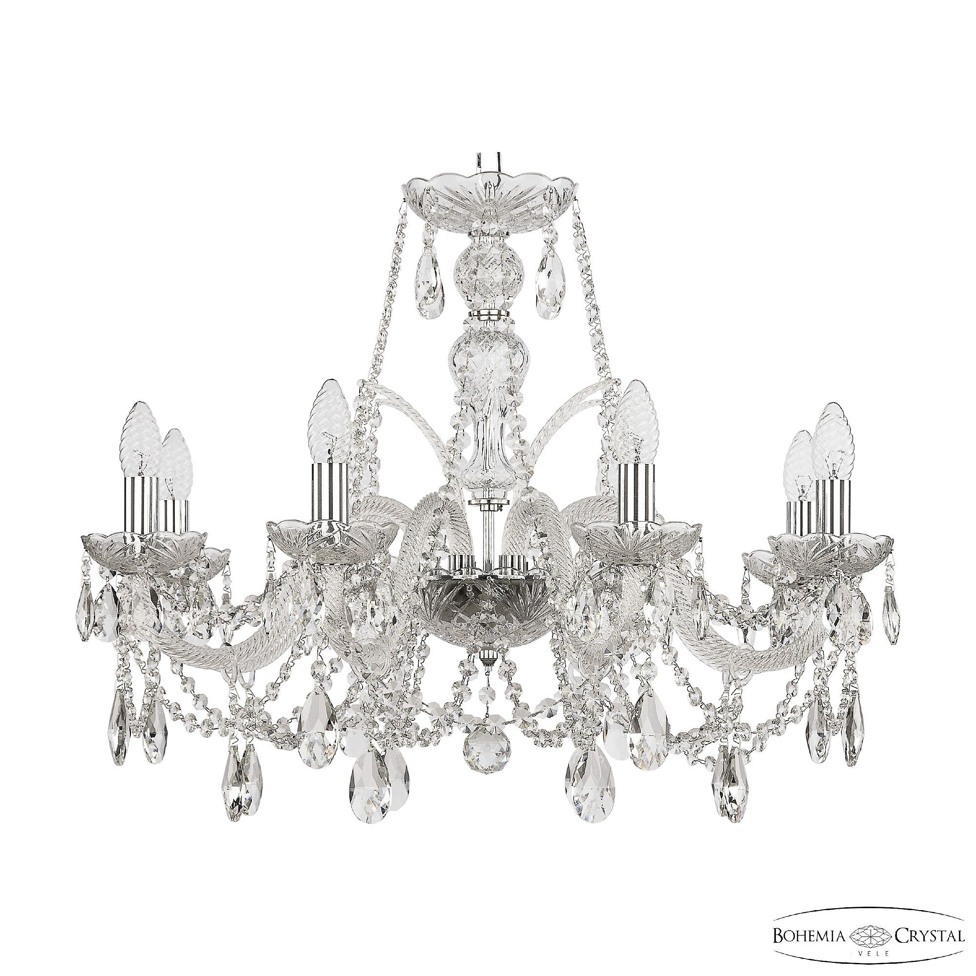 Подвесная люстра Bohemia 105 105/8/240 Ni