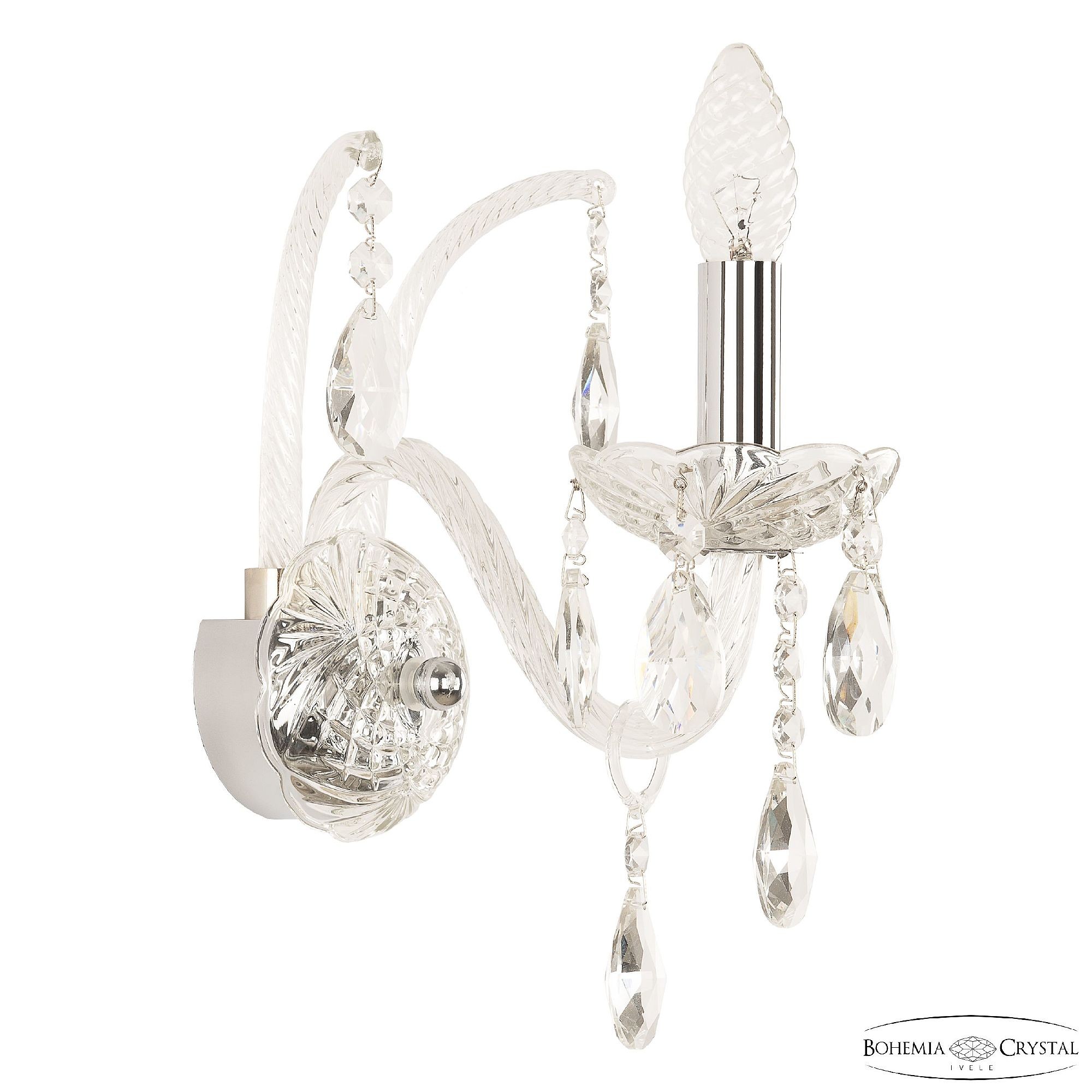 Настенное бра Bohemia 105 105B/1/165 Ni