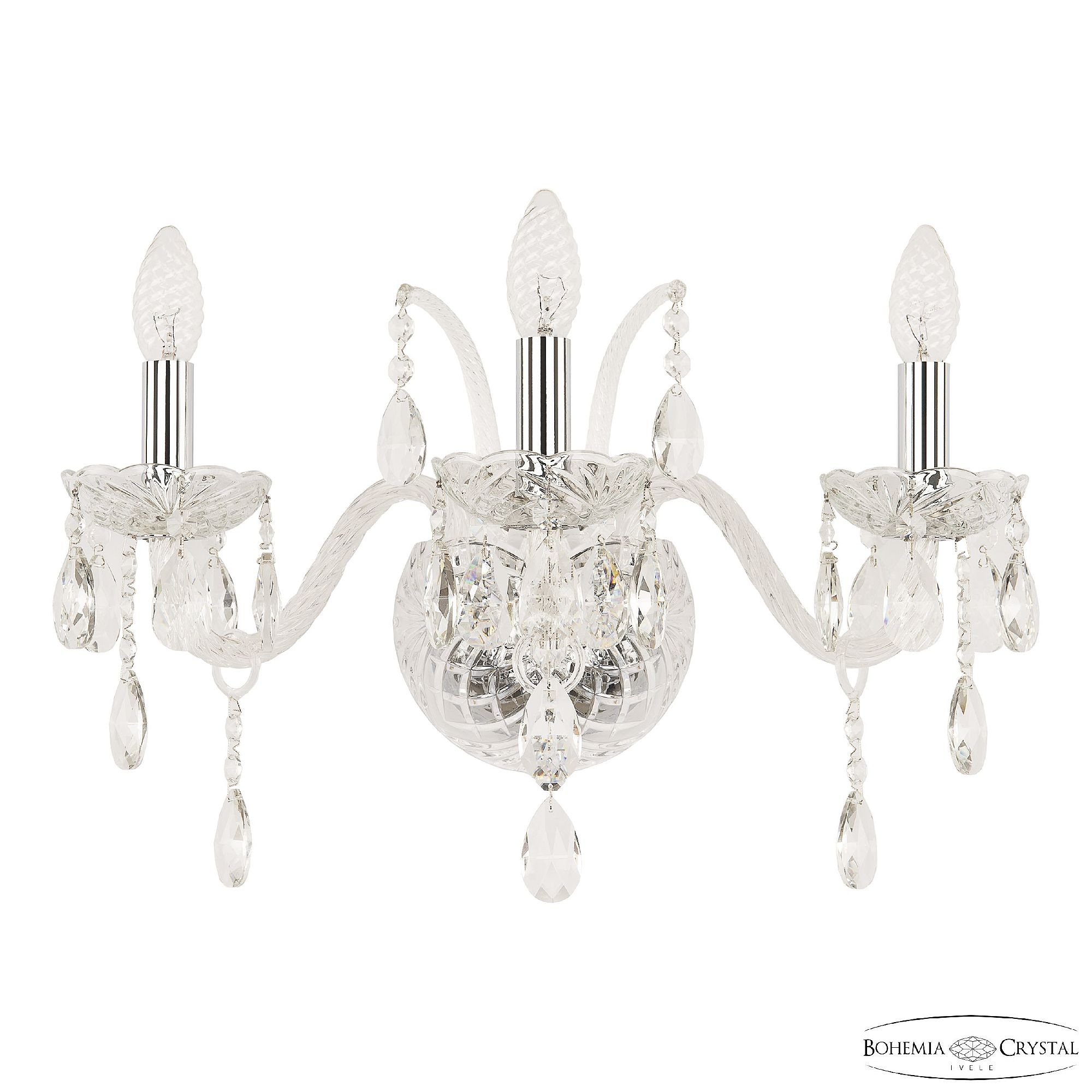 Настенное бра Bohemia 105 105B/3/165 Ni