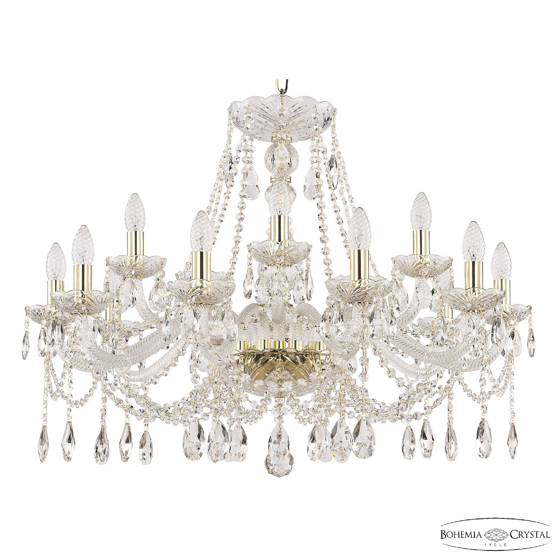 Подвесная люстра Bohemia 107 107/10+5/300 G