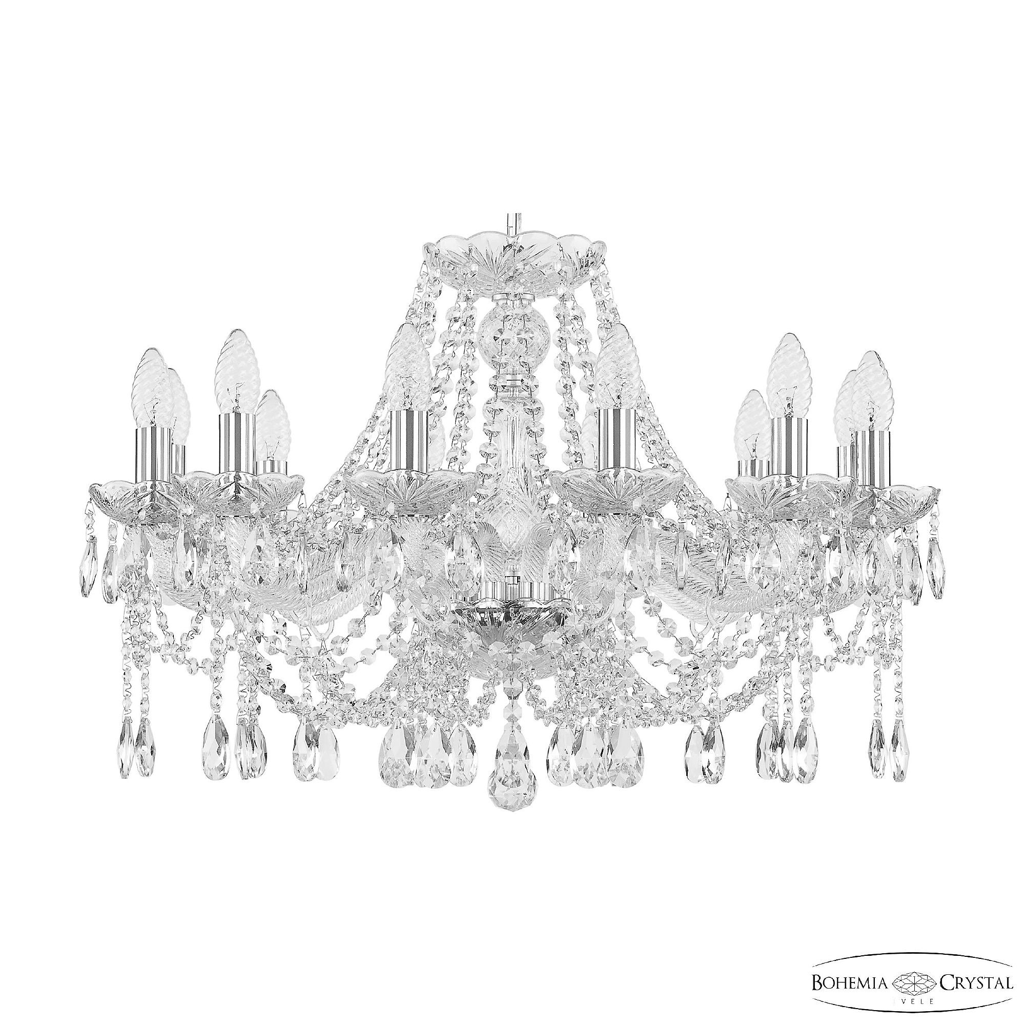 Подвесная люстра Bohemia 107 107/12/240 Ni