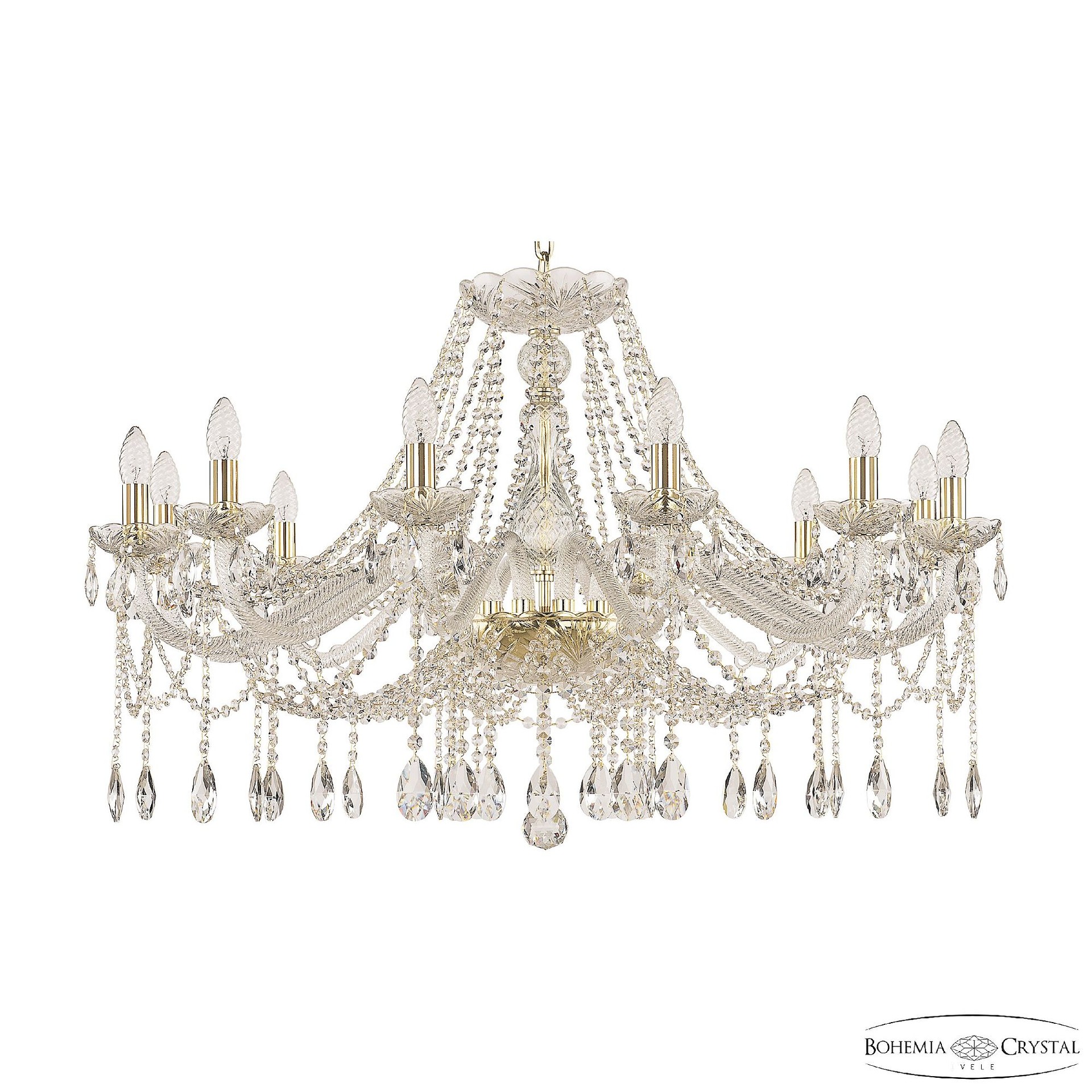 Подвесная люстра Bohemia 107 107/12/360 G