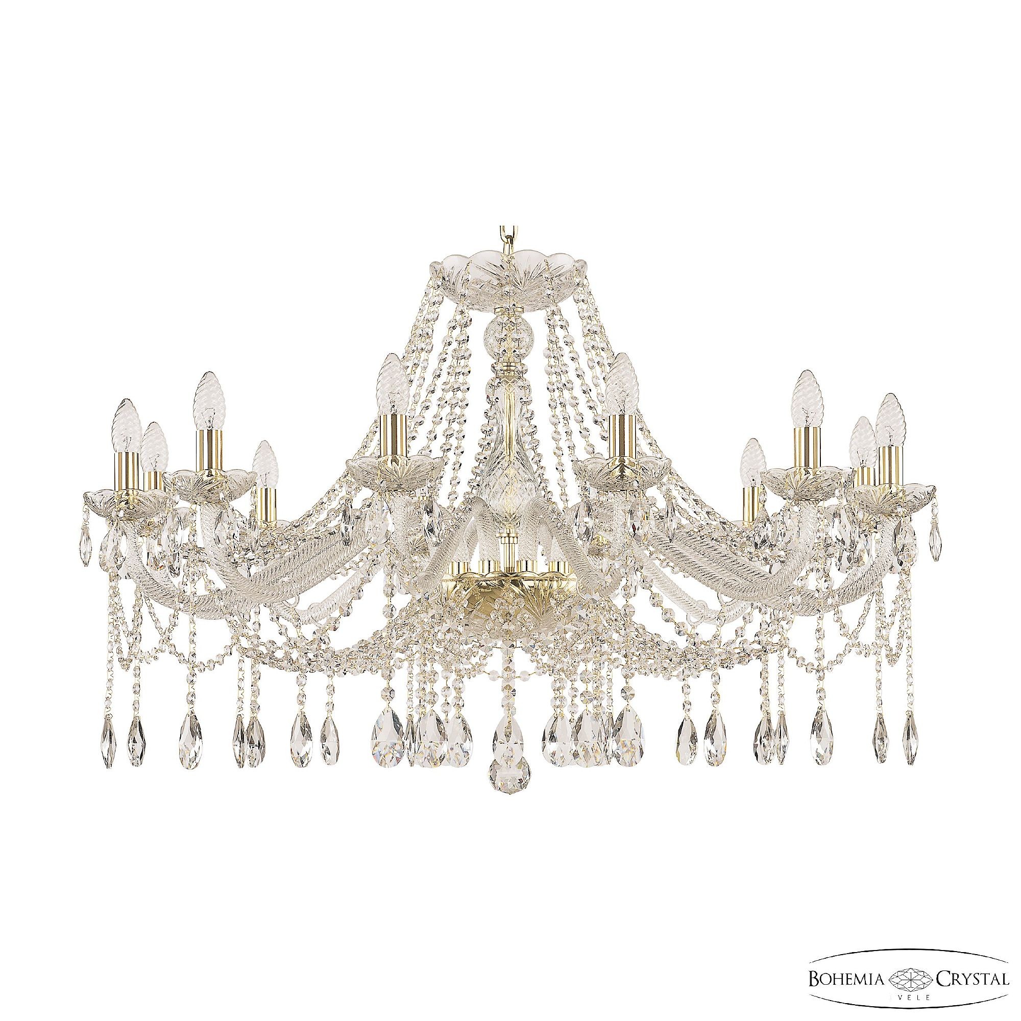 Подвесная люстра Bohemia 107 107/12/360 G