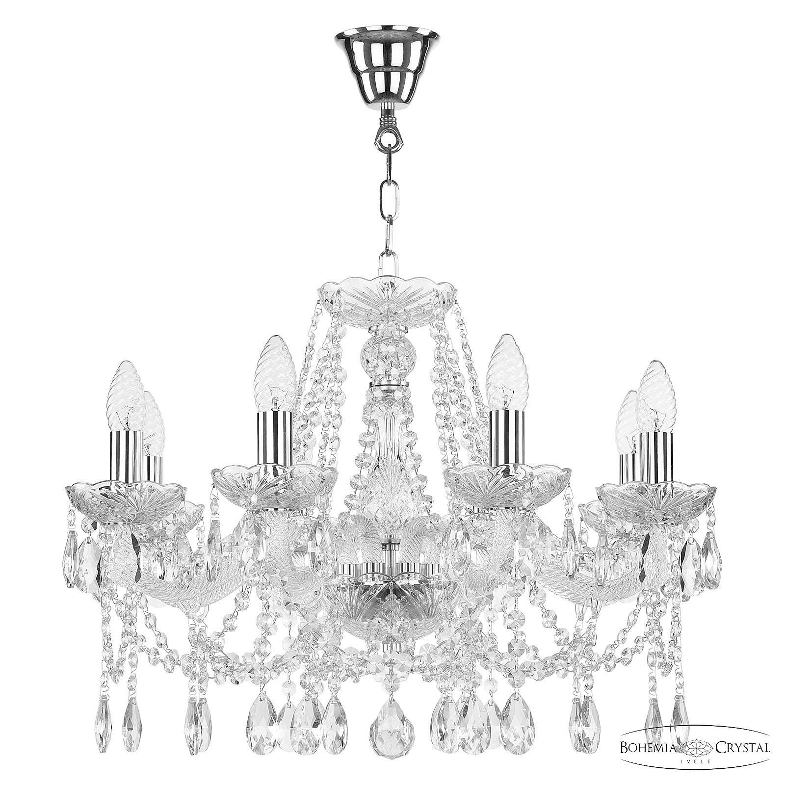 Подвесная люстра Bohemia 107 107/8/200 Ni