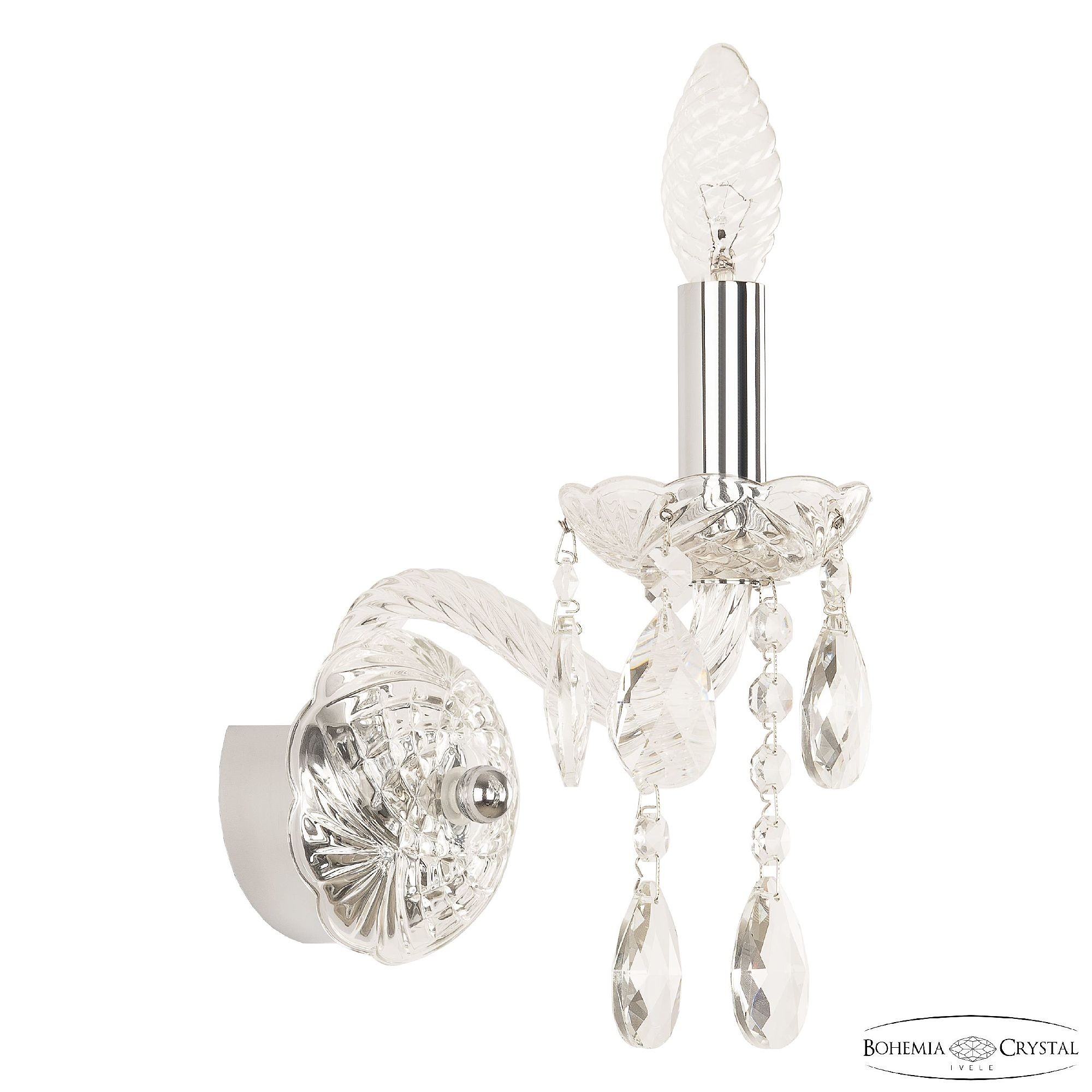 Настенное бра Bohemia 107 107B/1/141 Ni