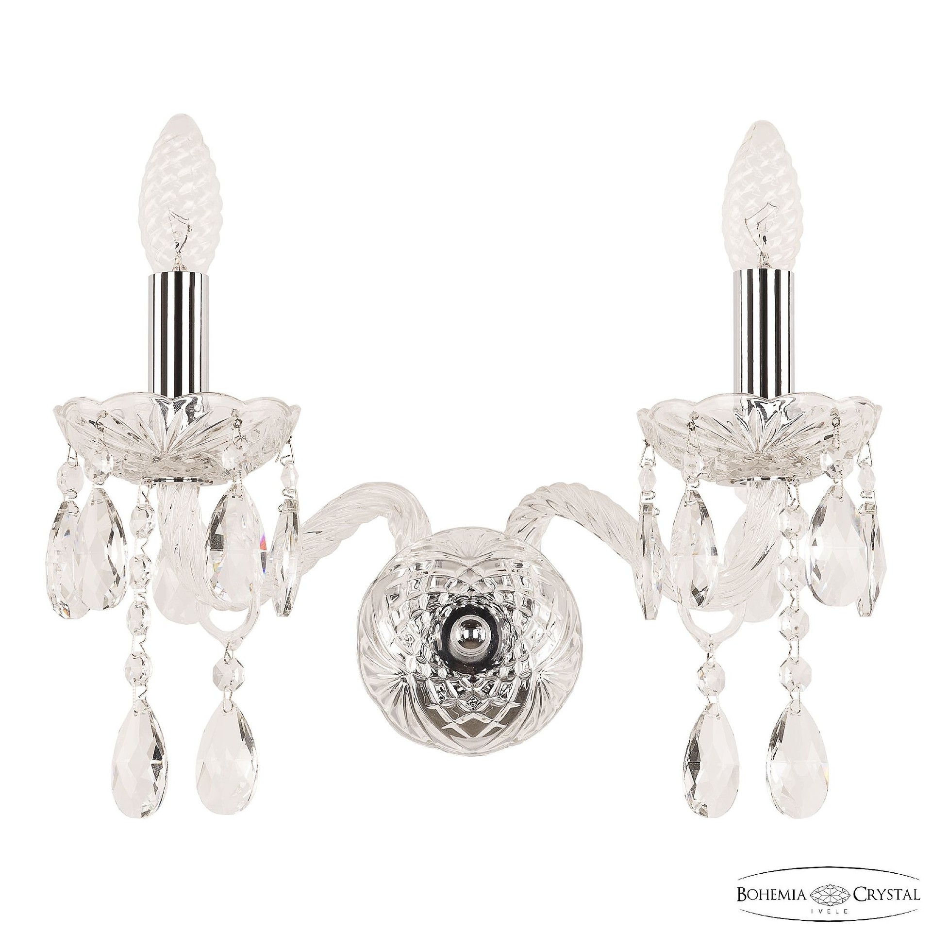 Настенное бра Bohemia 107 107B/2/165 Ni