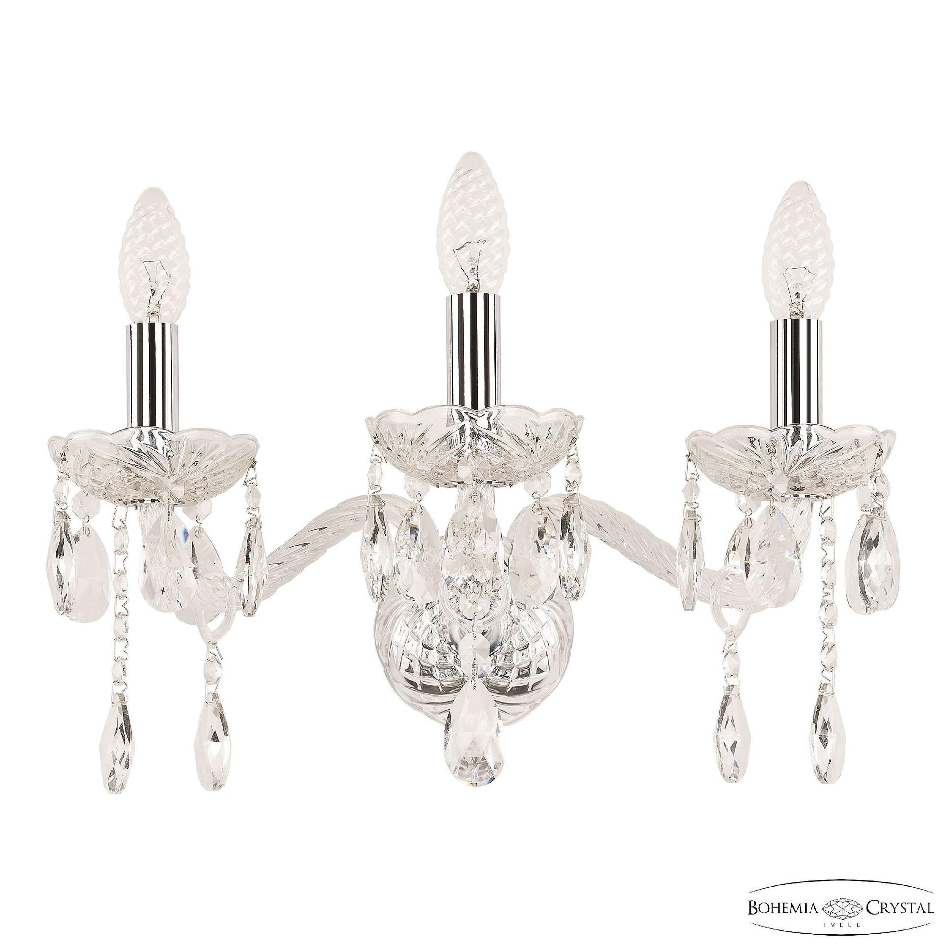 Настенное бра Bohemia 107 107B/3/165 Ni