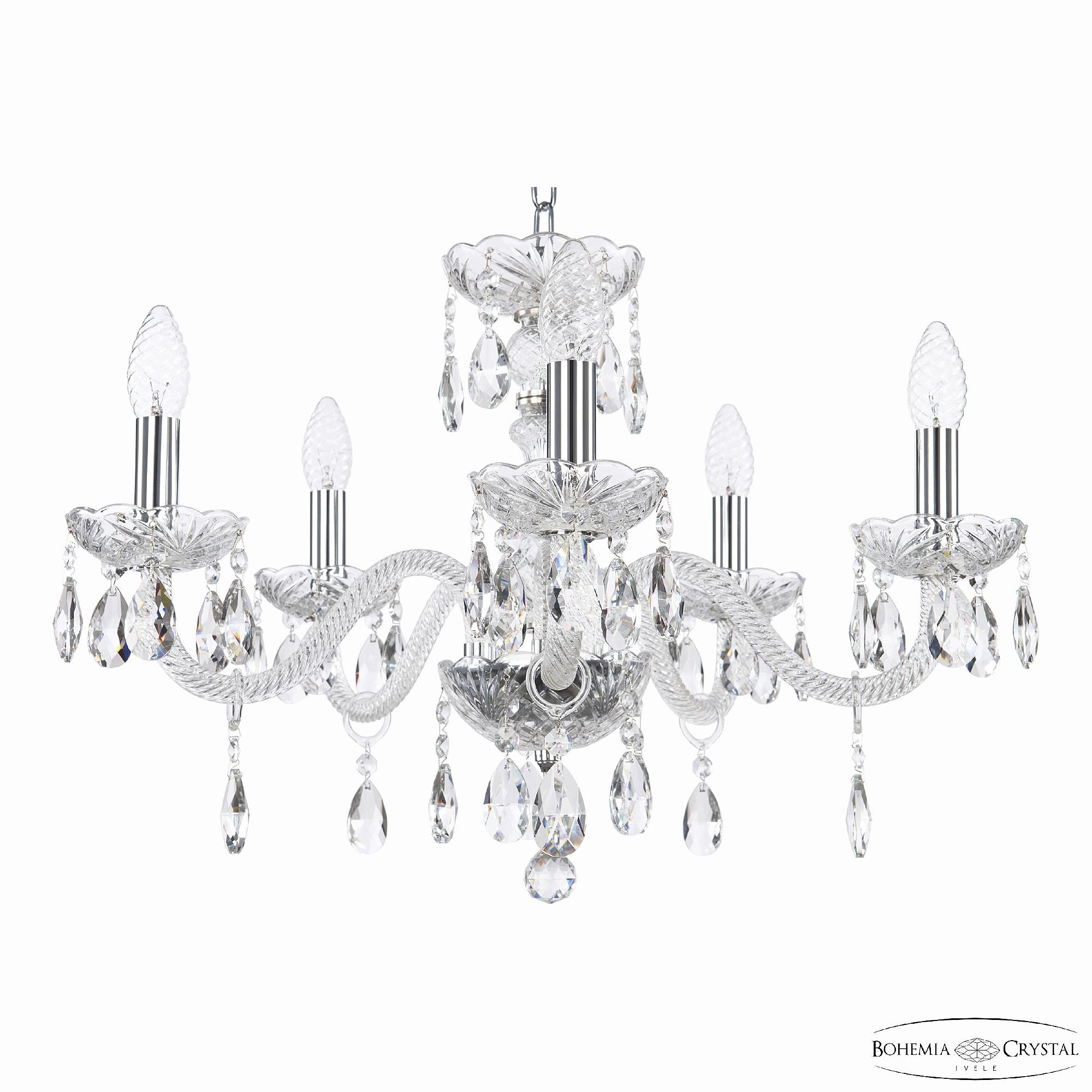 Подвесная люстра Bohemia 117 117/5/195 Ni